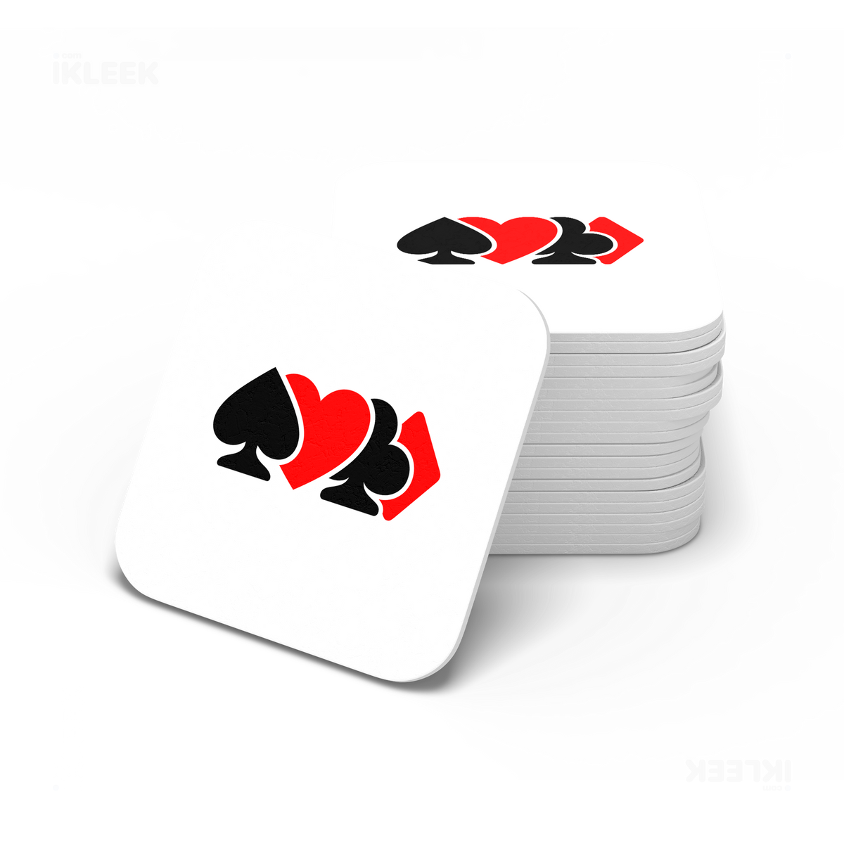 AllSuitsInline Ceramic Coaster 06 Square