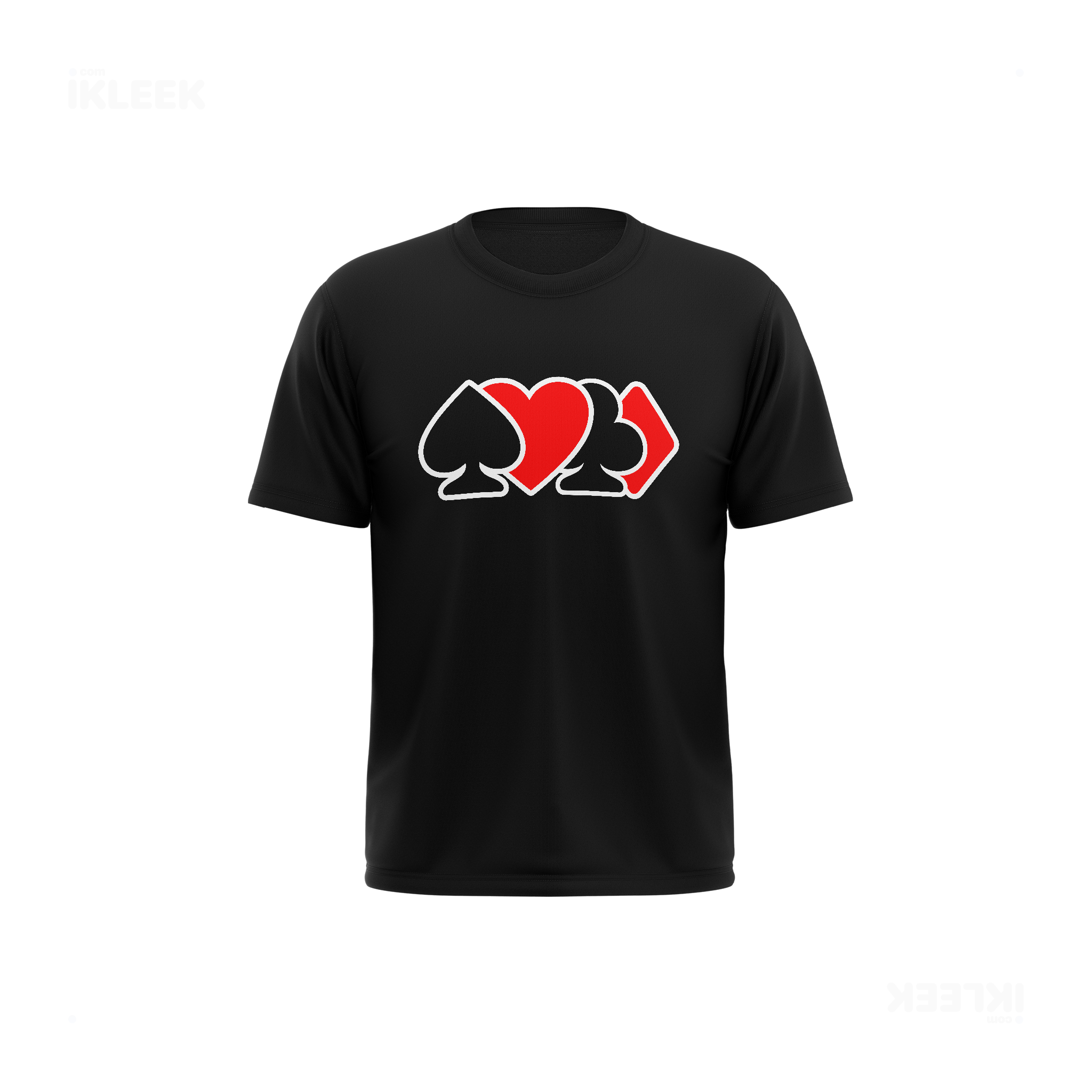 AllSuitsInline Couple T Shirt 03 Black