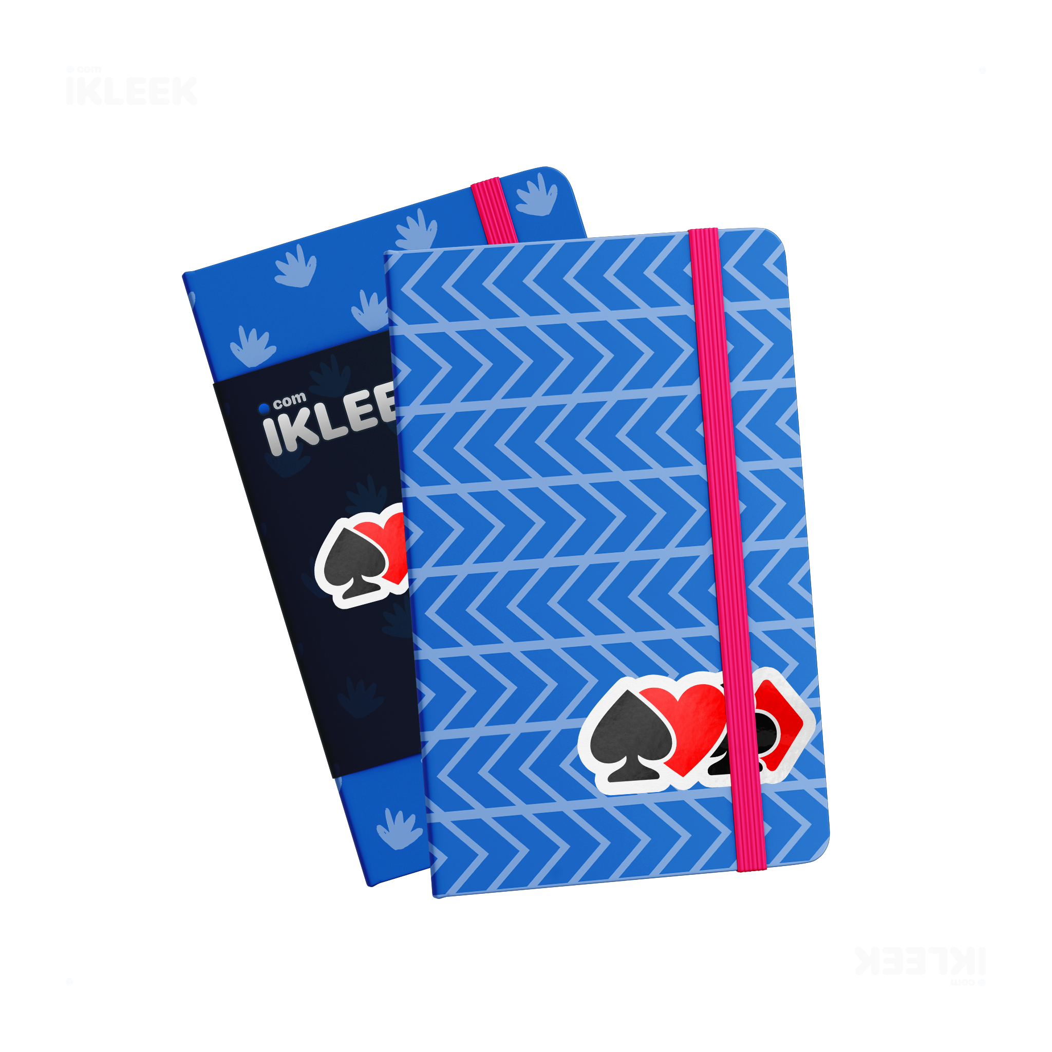 AllSuitsInline Kiss Cut Sticker 03 White