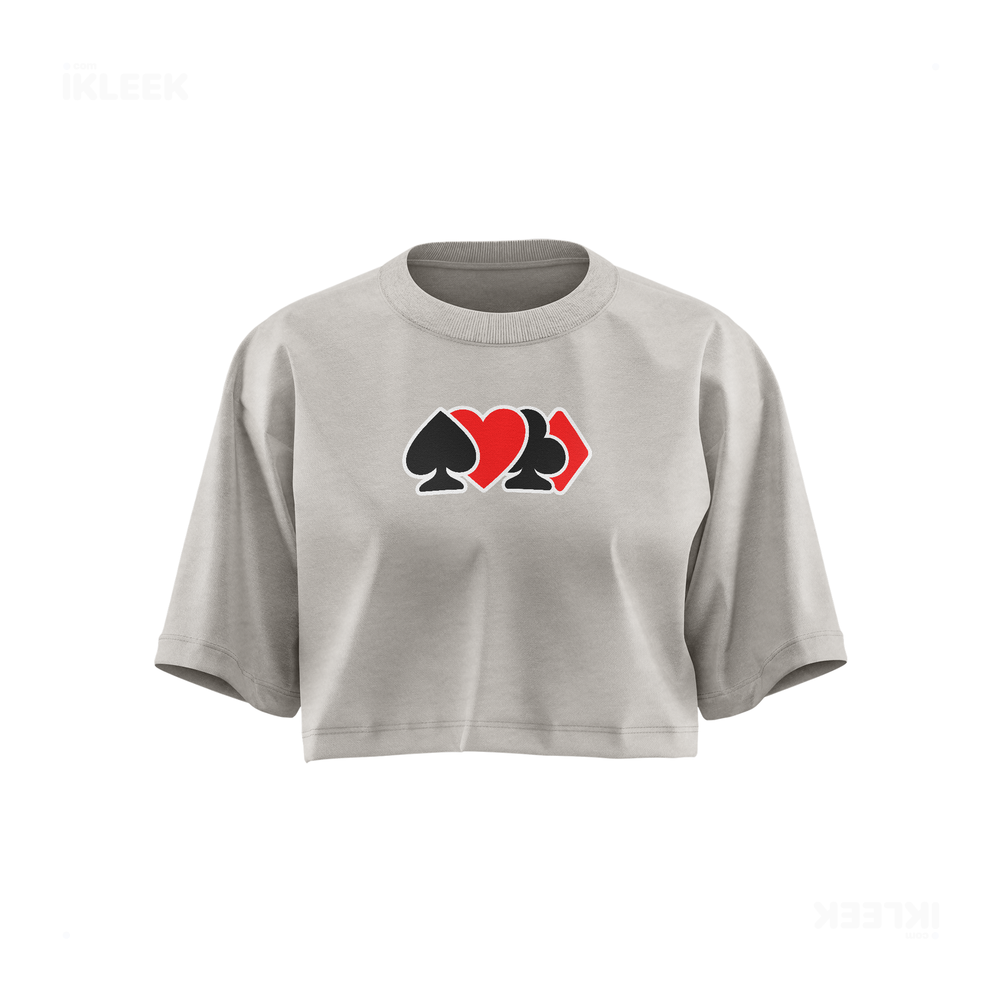AllSuitsInline Over Sized Crop Top 01 Faded Bone