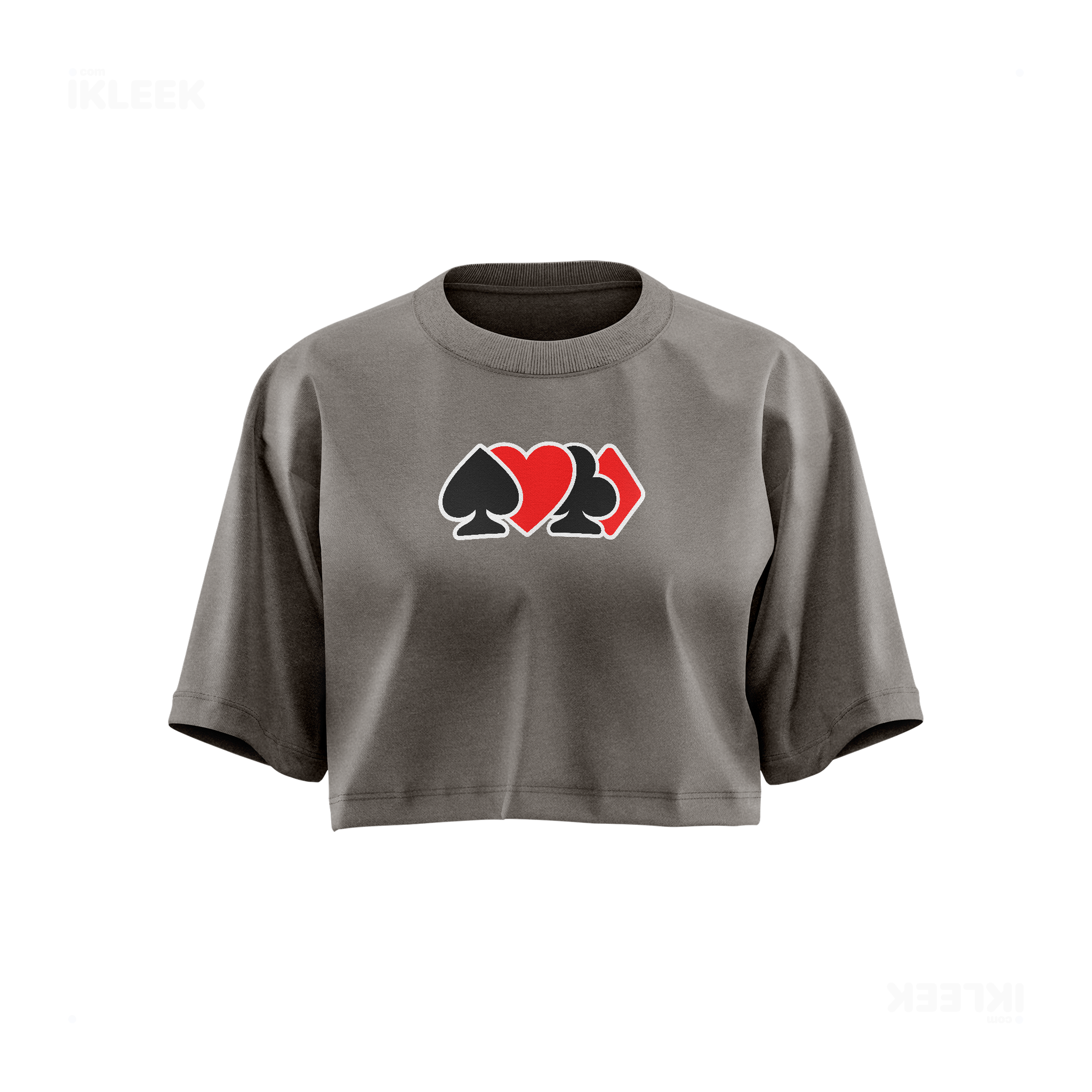AllSuitsInline Over Sized Crop Top 01 Faded Grey