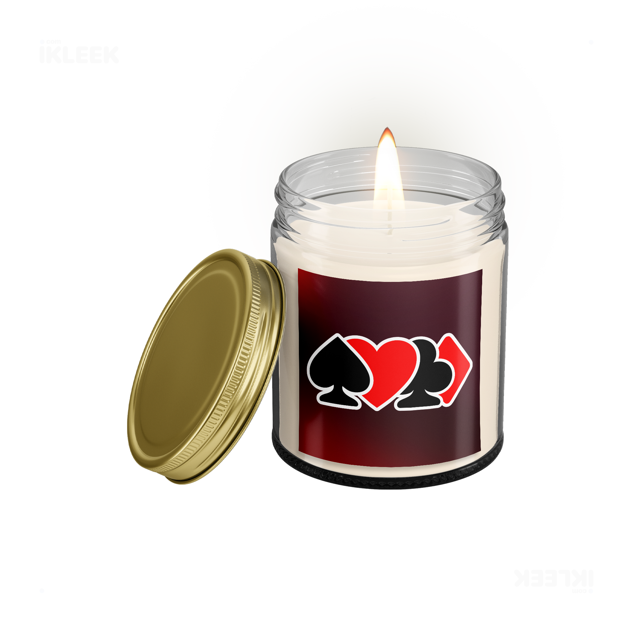 AllSuitsInline Scented Candle 01 Clear