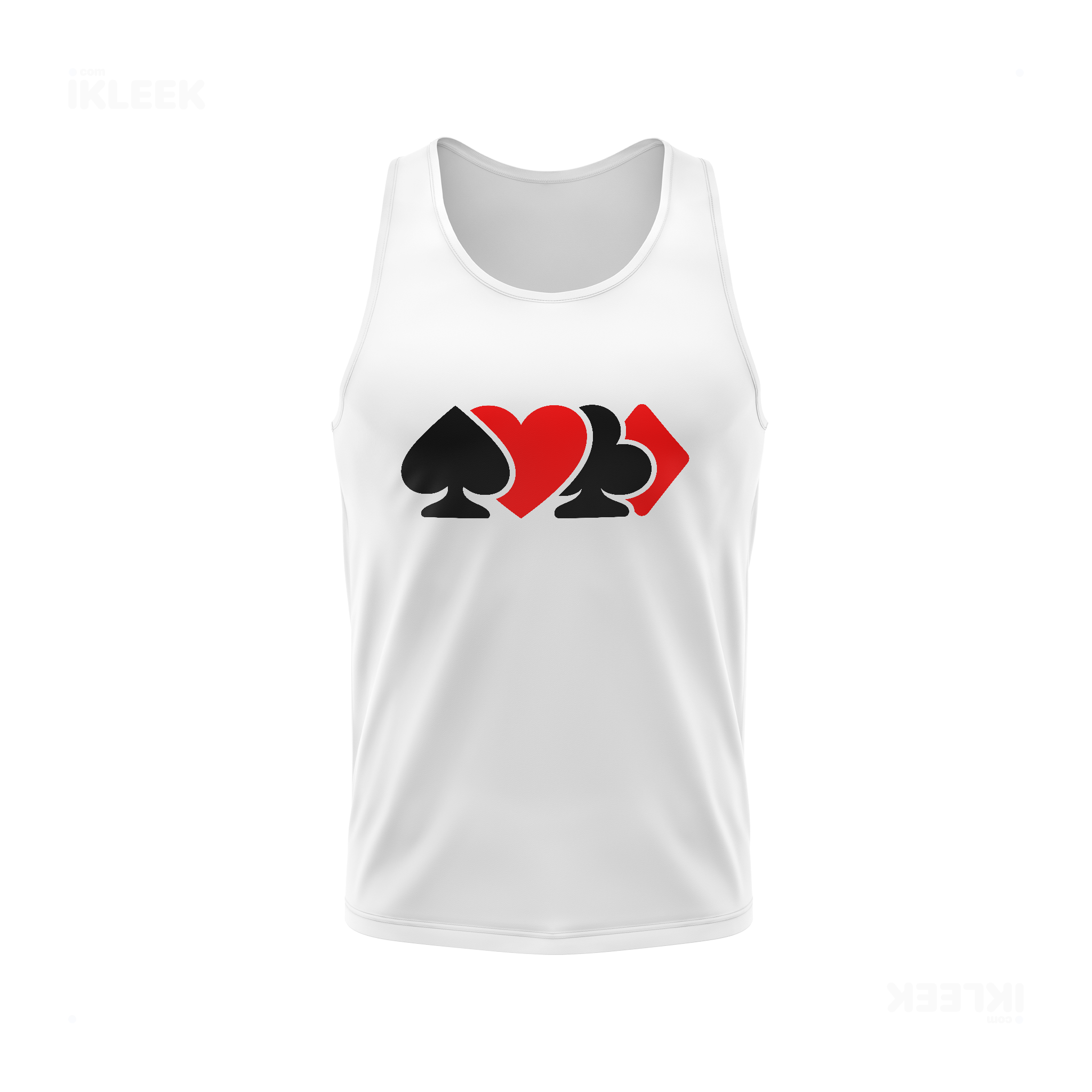 AllSuitsInline Tank Tops 01 White