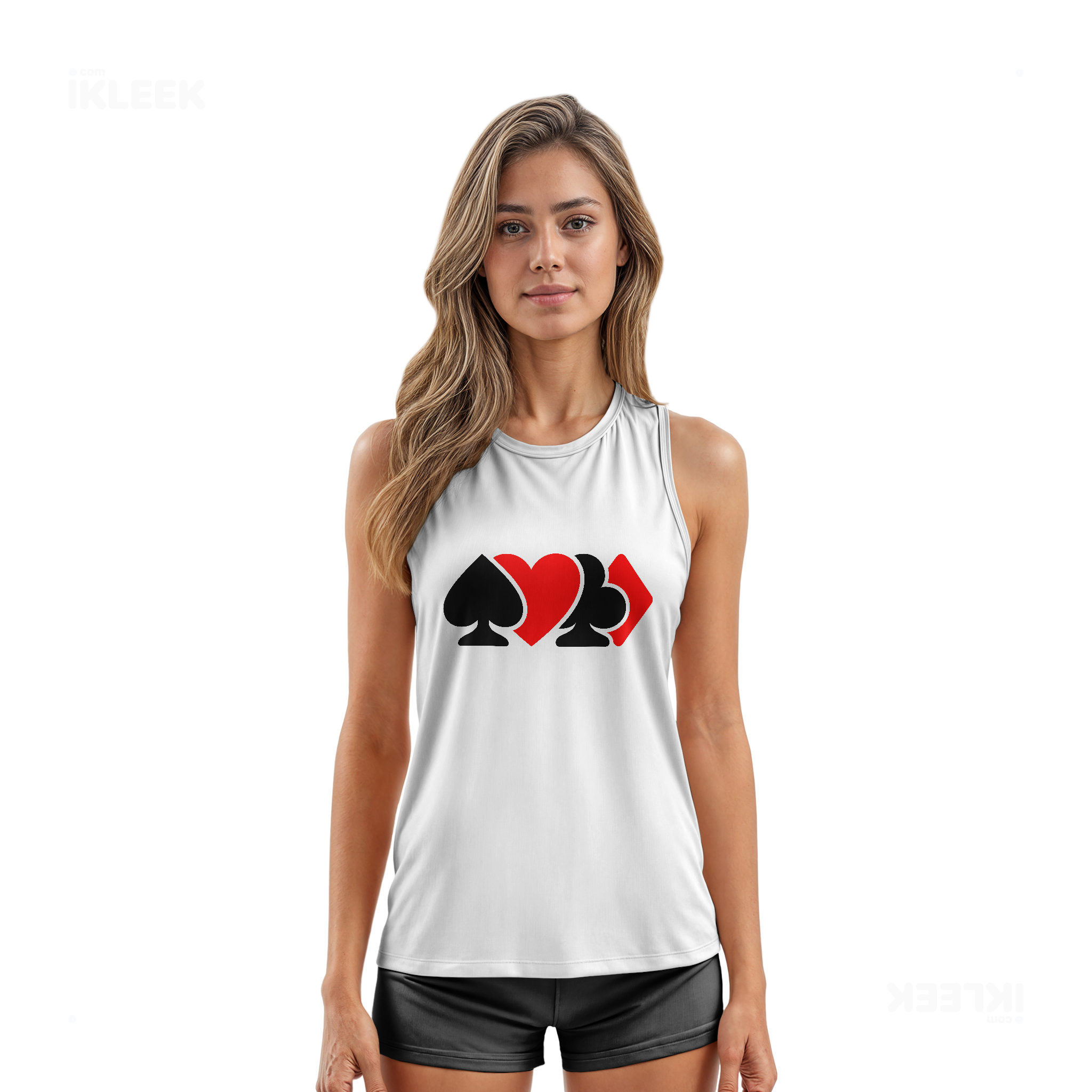 AllSuitsInline Tank Tops 03 White