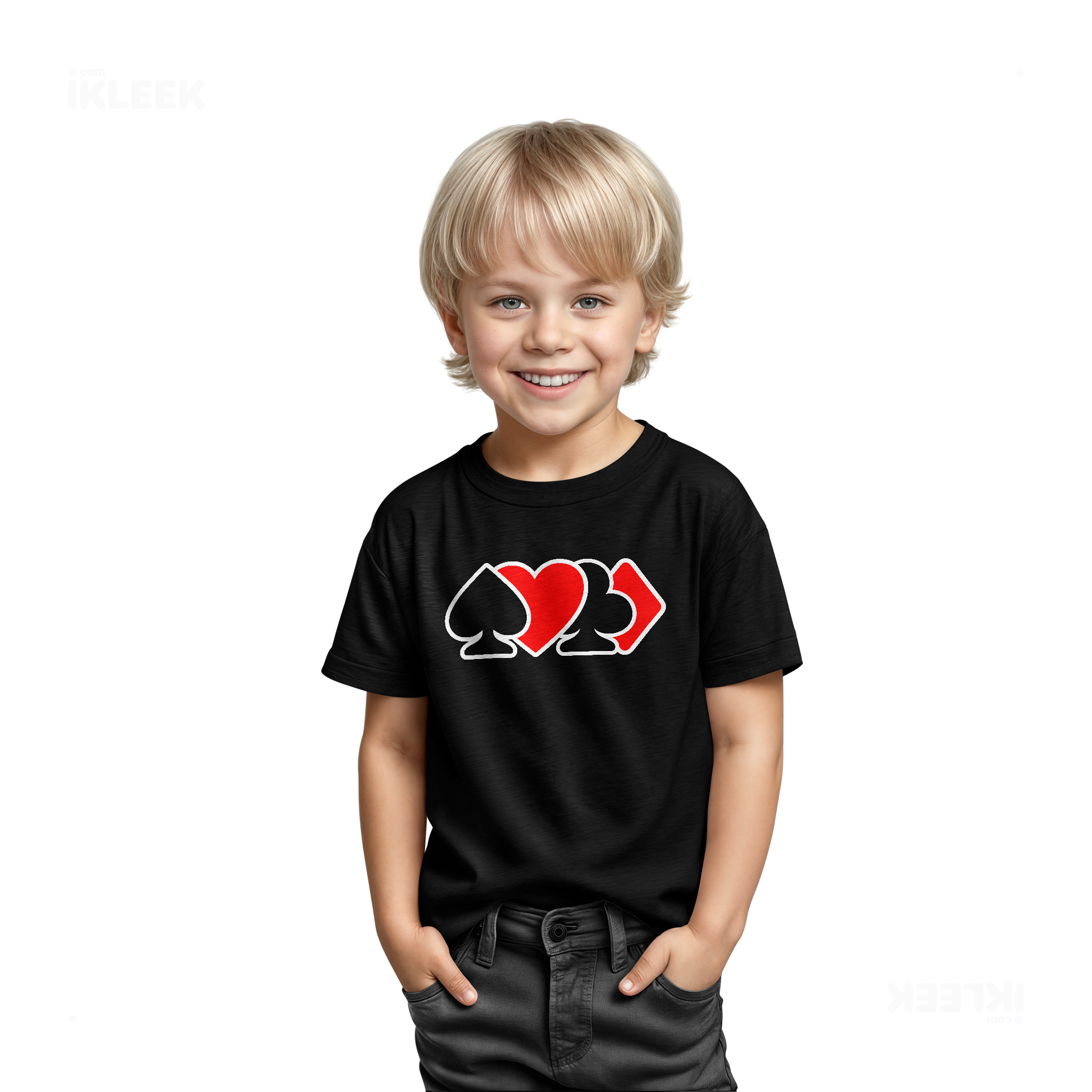 AllSuitsInline Toddler T Shirt 03 Black