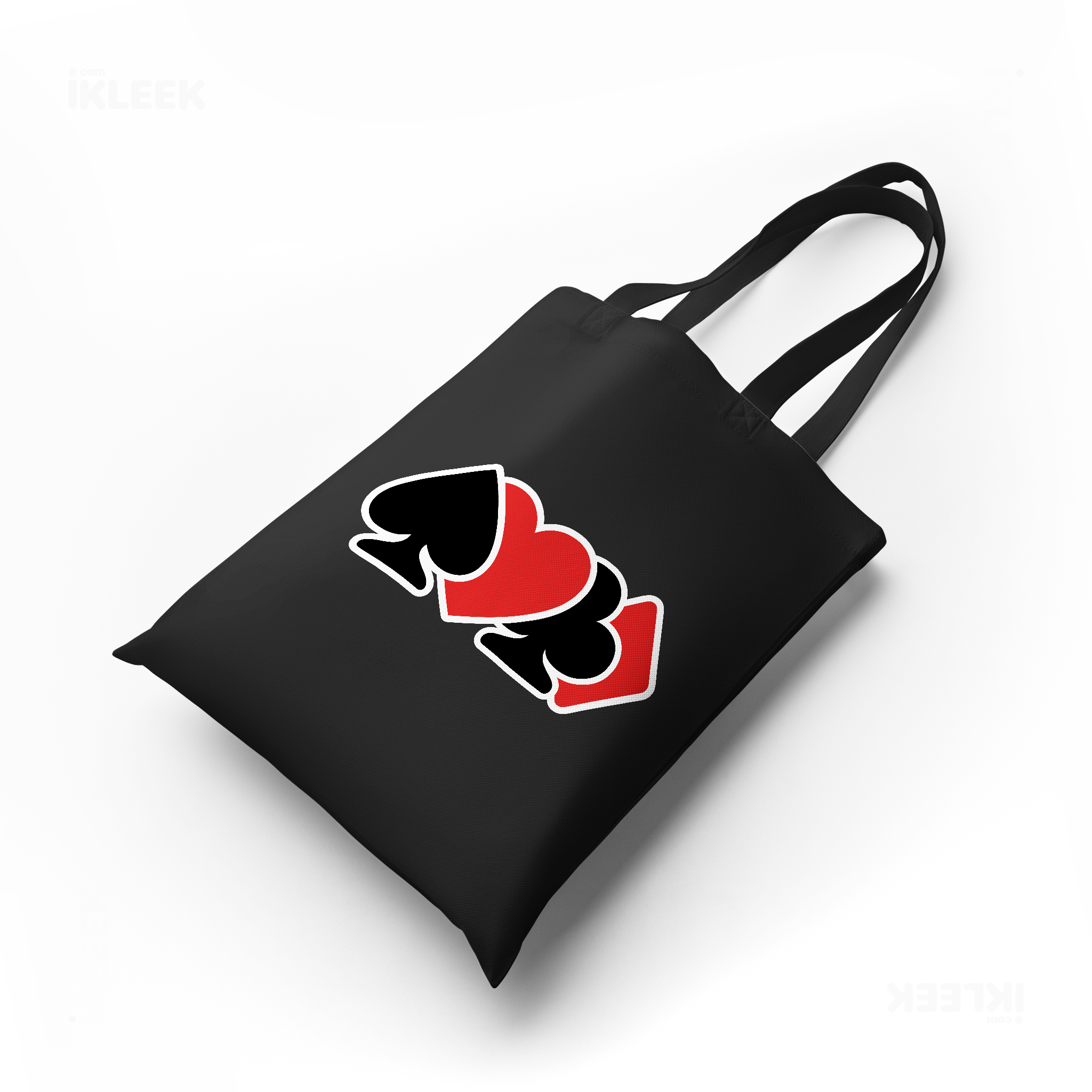 AllSuitsInline Tote Bags 04 Black