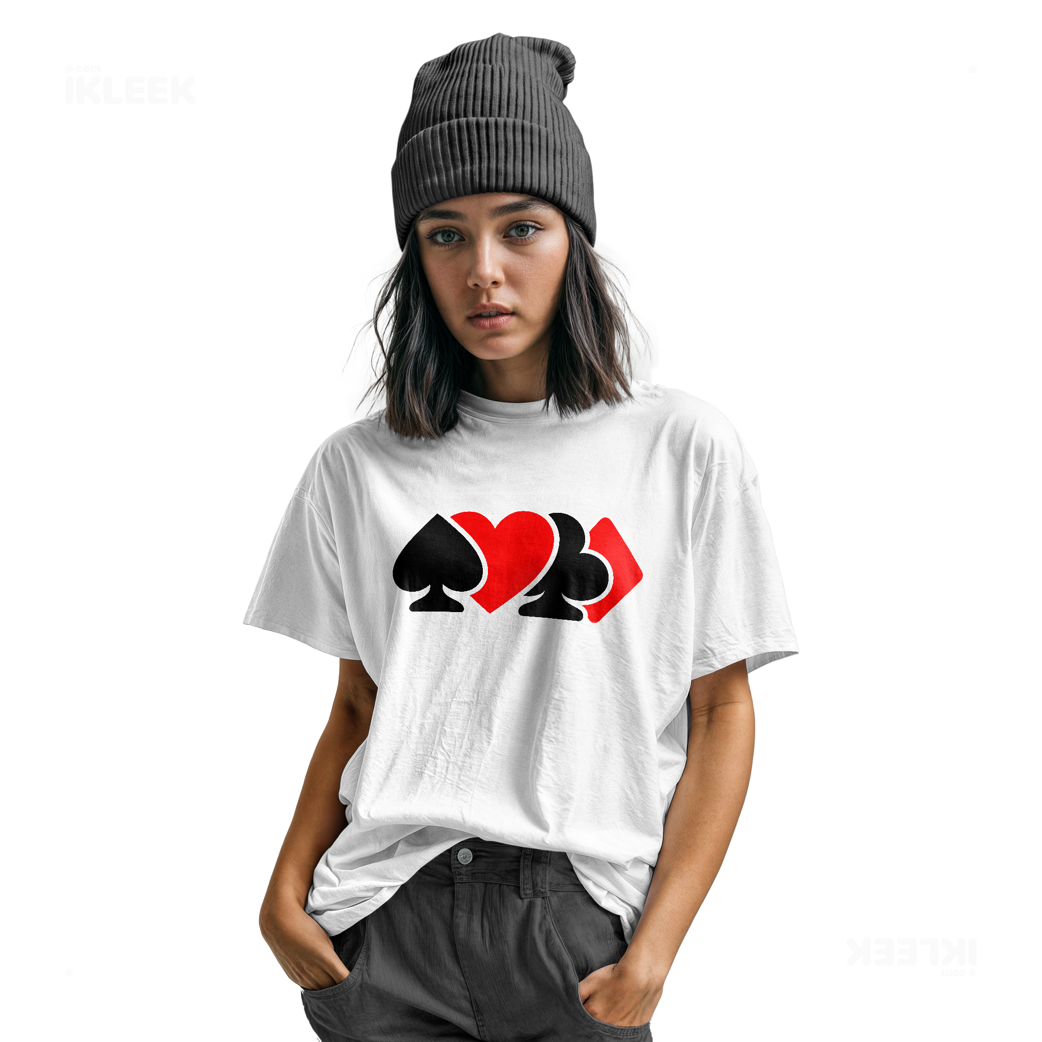 AllSuitsInline Youth T Shirt 04 White