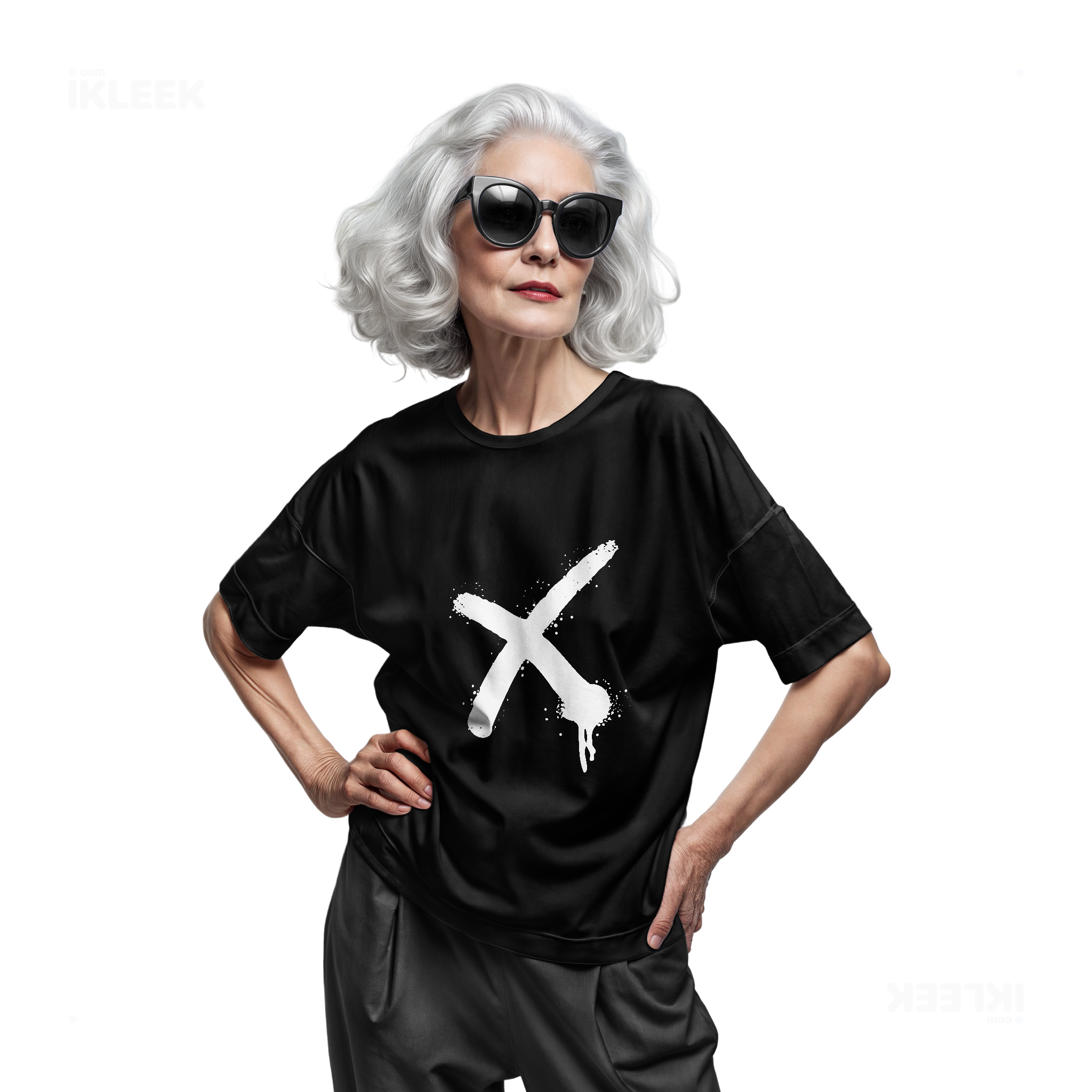 CrossMark Adult T Shirt 07 Black