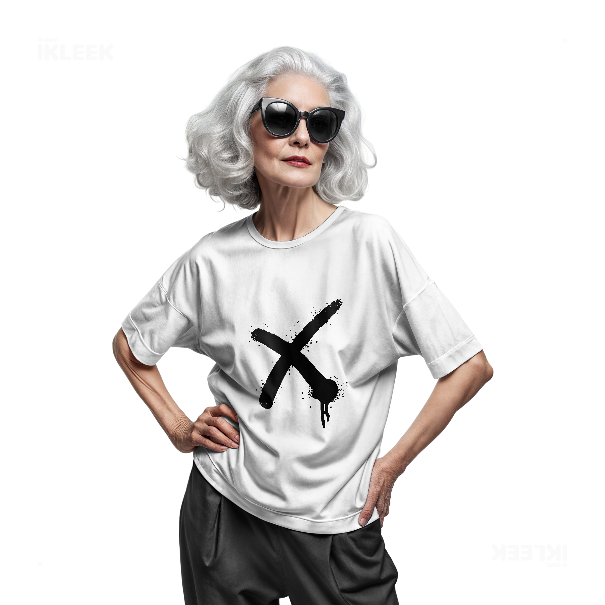 CrossMark Adult T Shirt 07 White