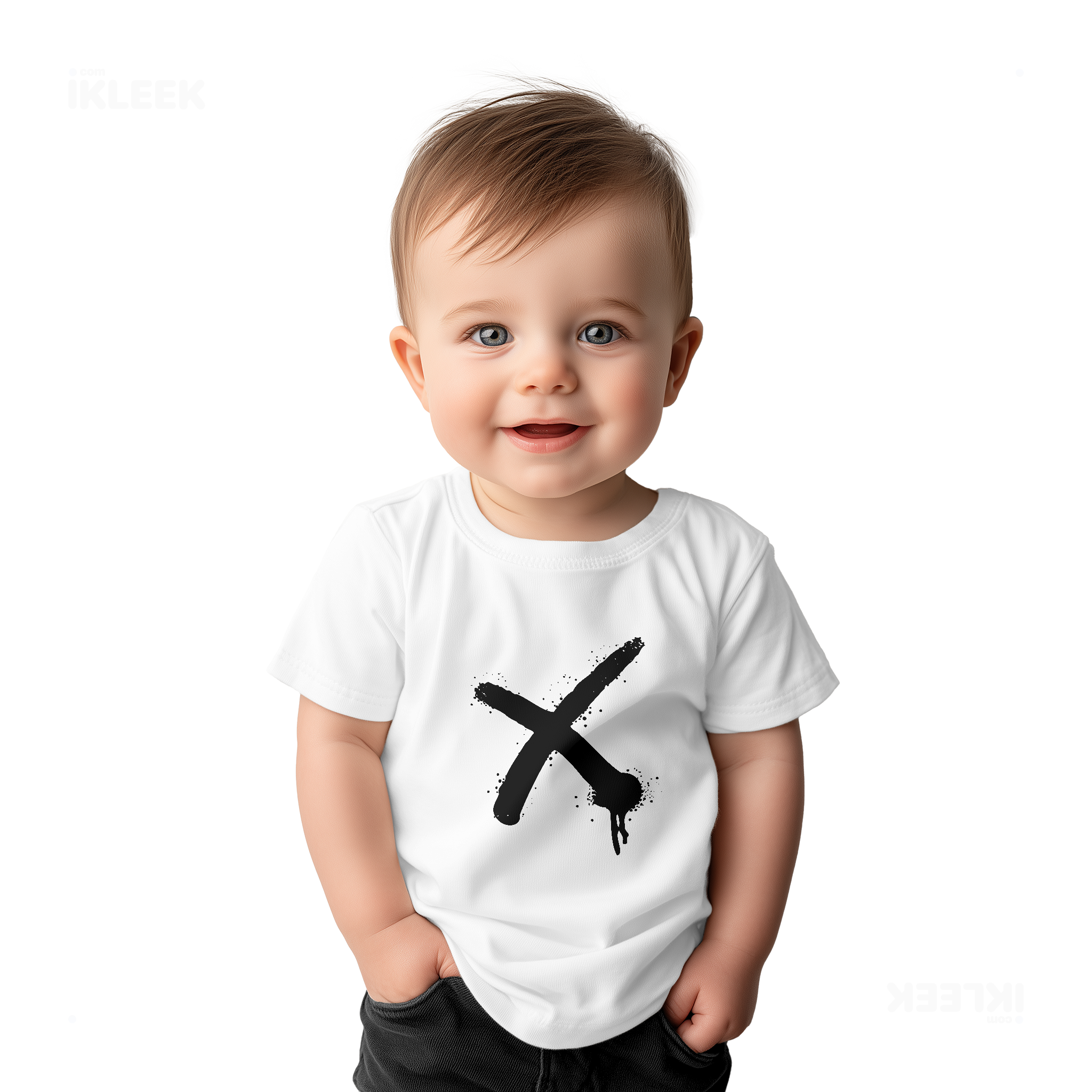 CrossMark Baby T Shirt 03 White