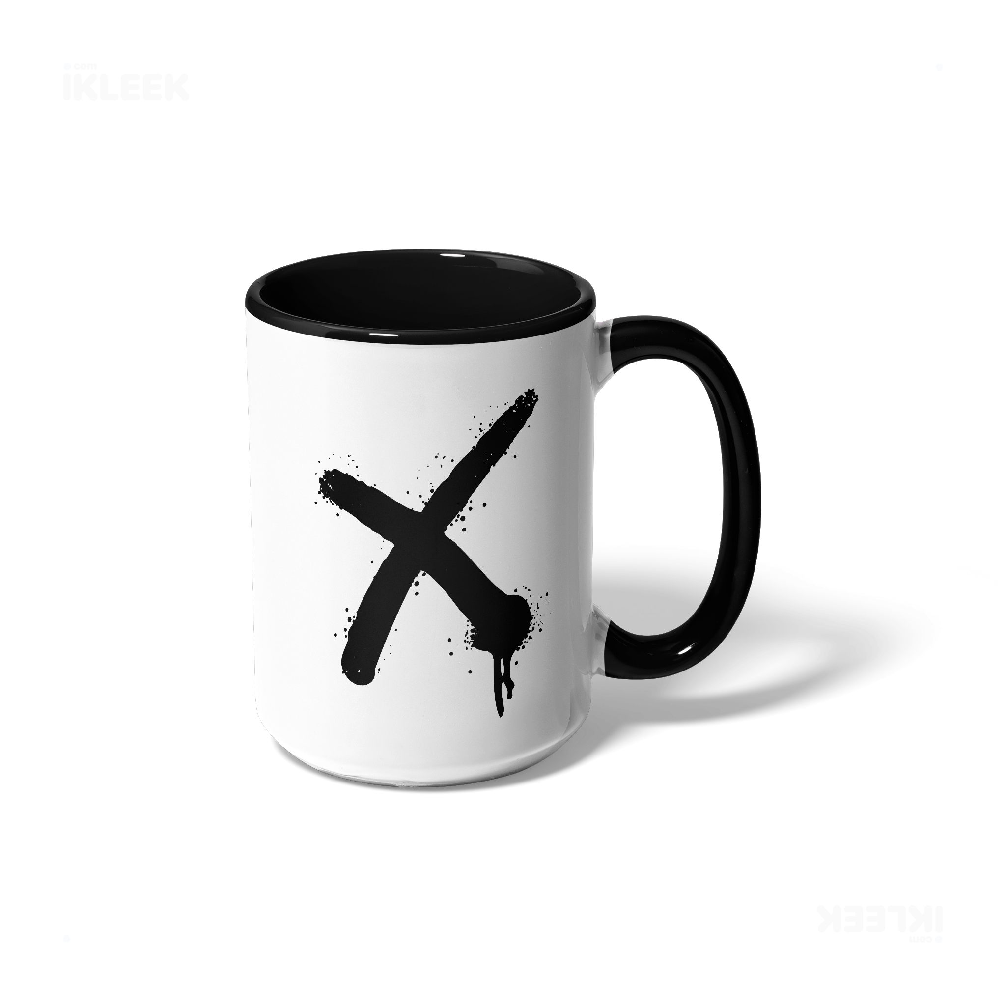 CrossMark Ceramic Mug 01 White Black