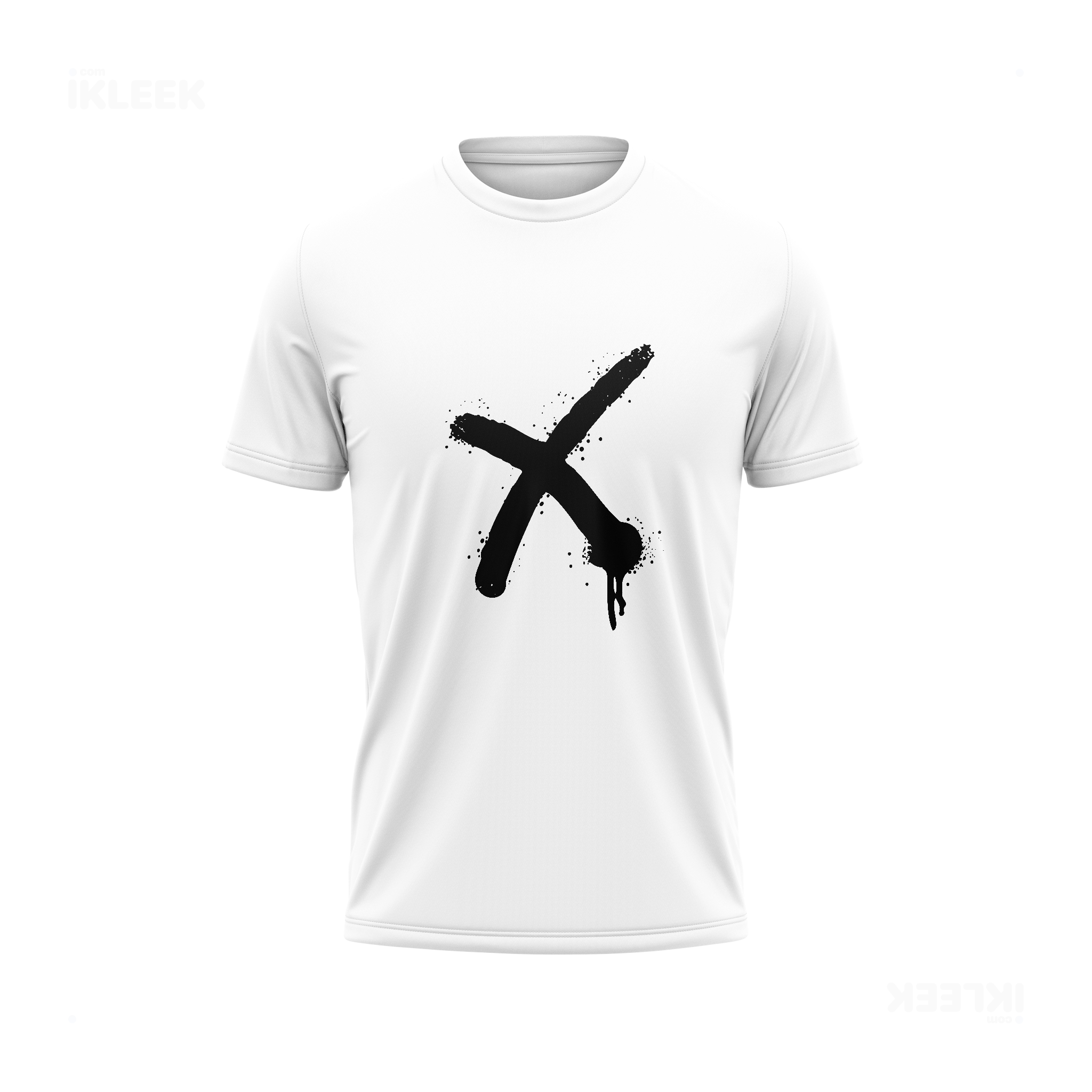 CrossMark Couple T Shirt 04 White