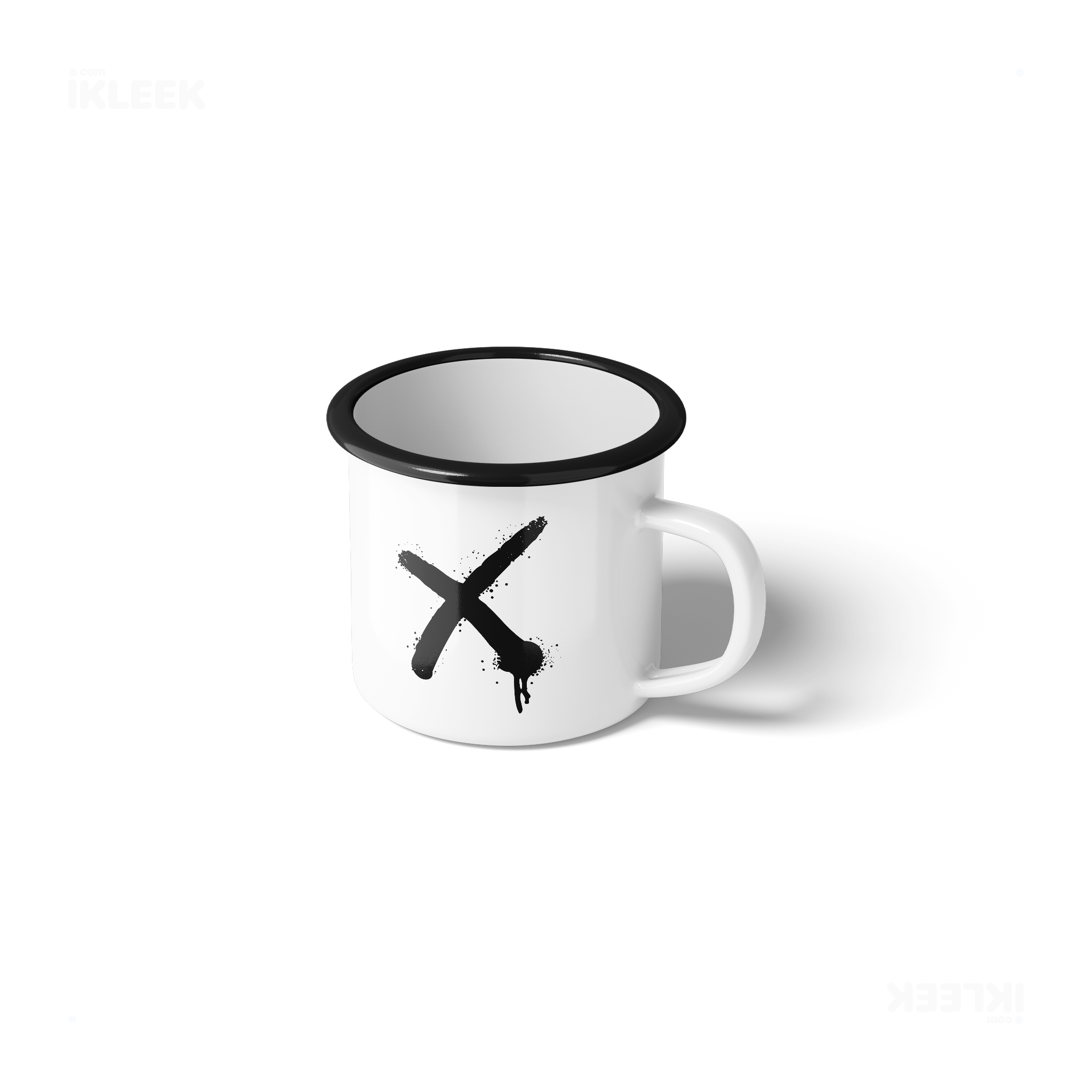 CrossMark Enamel Camping Mug 01