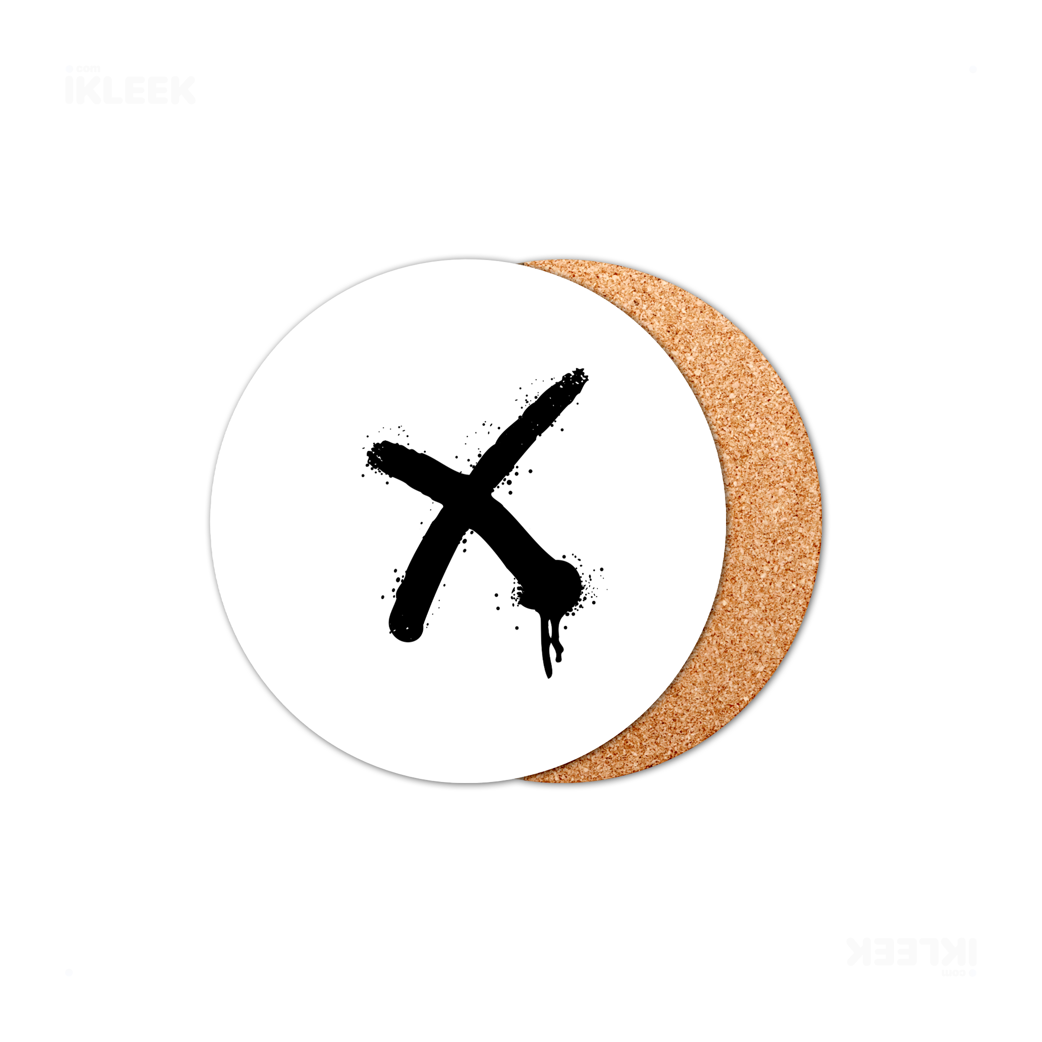 CrossMark High Gloss Coaster 01 Round