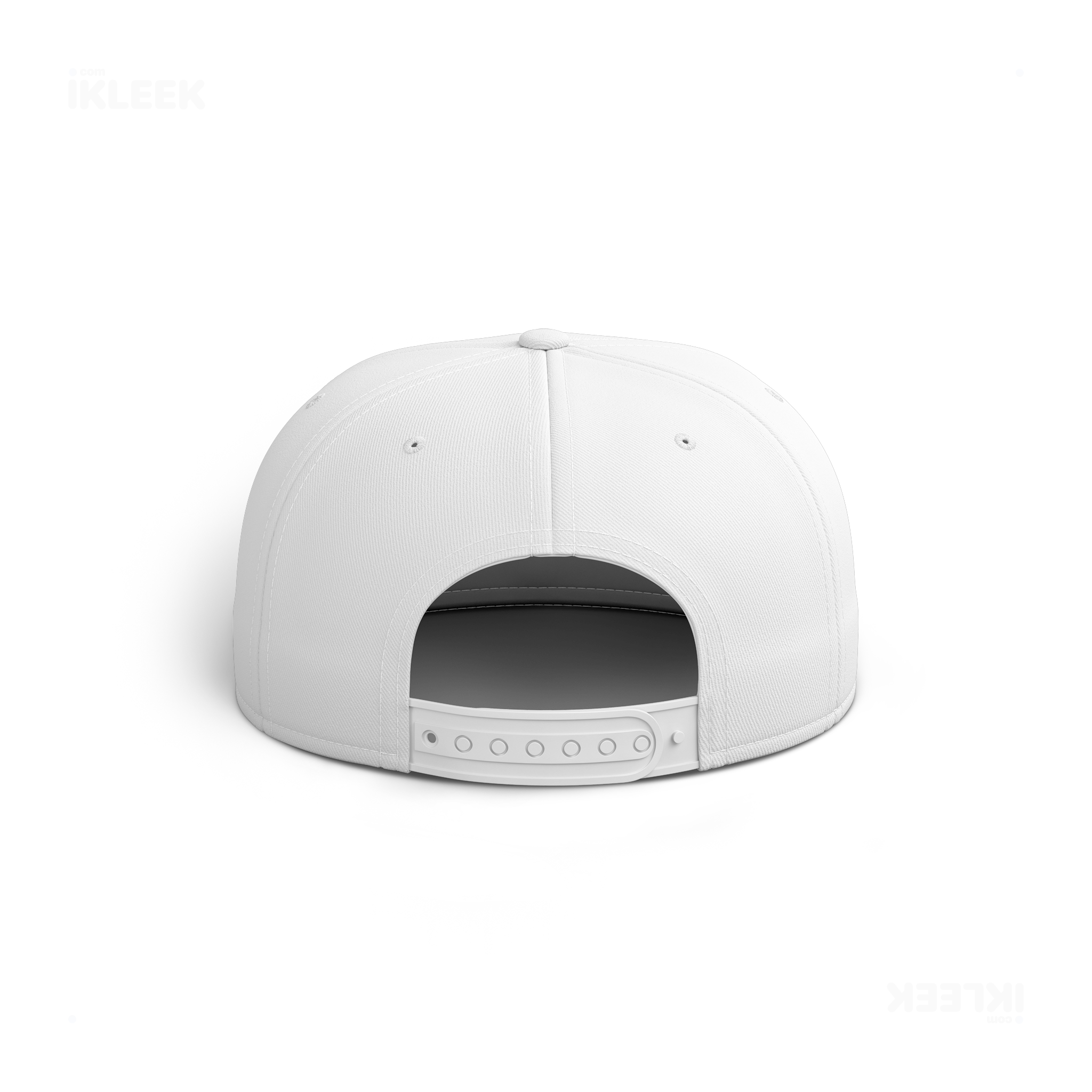 CrossMark Snapback Caps 05 White DTF