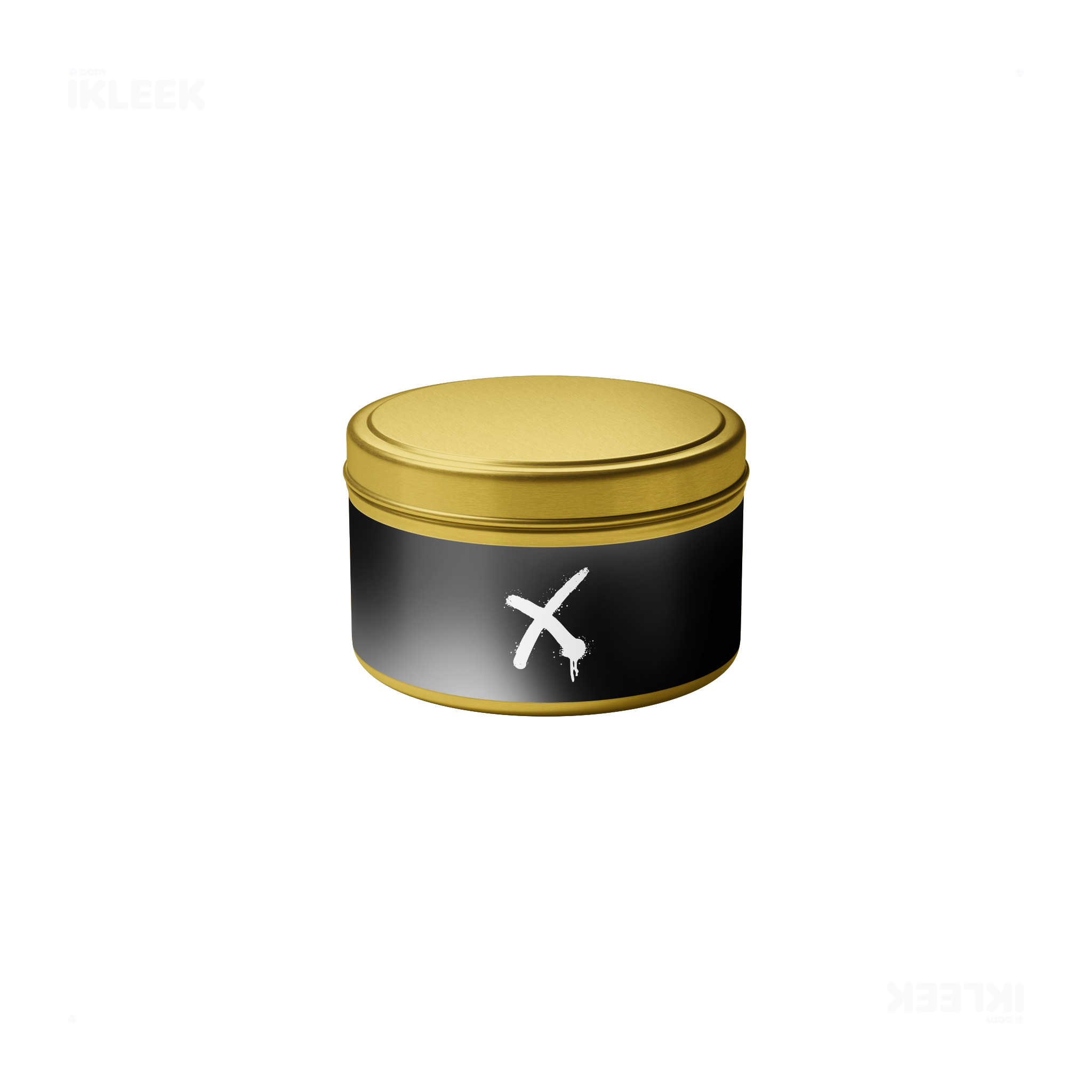 CrossMark Tin Candle 04 Gold