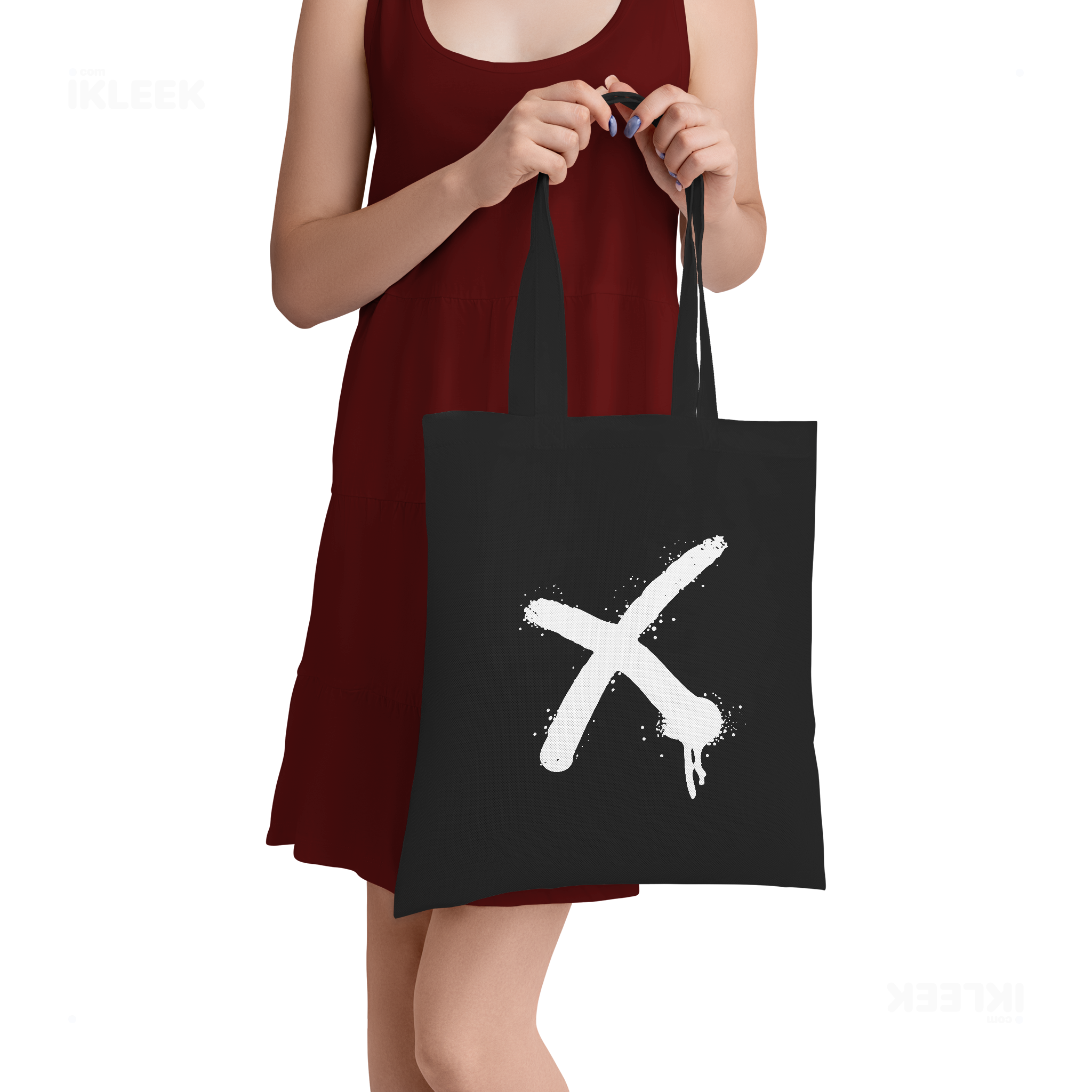 CrossMark Tote Bags 05 Black