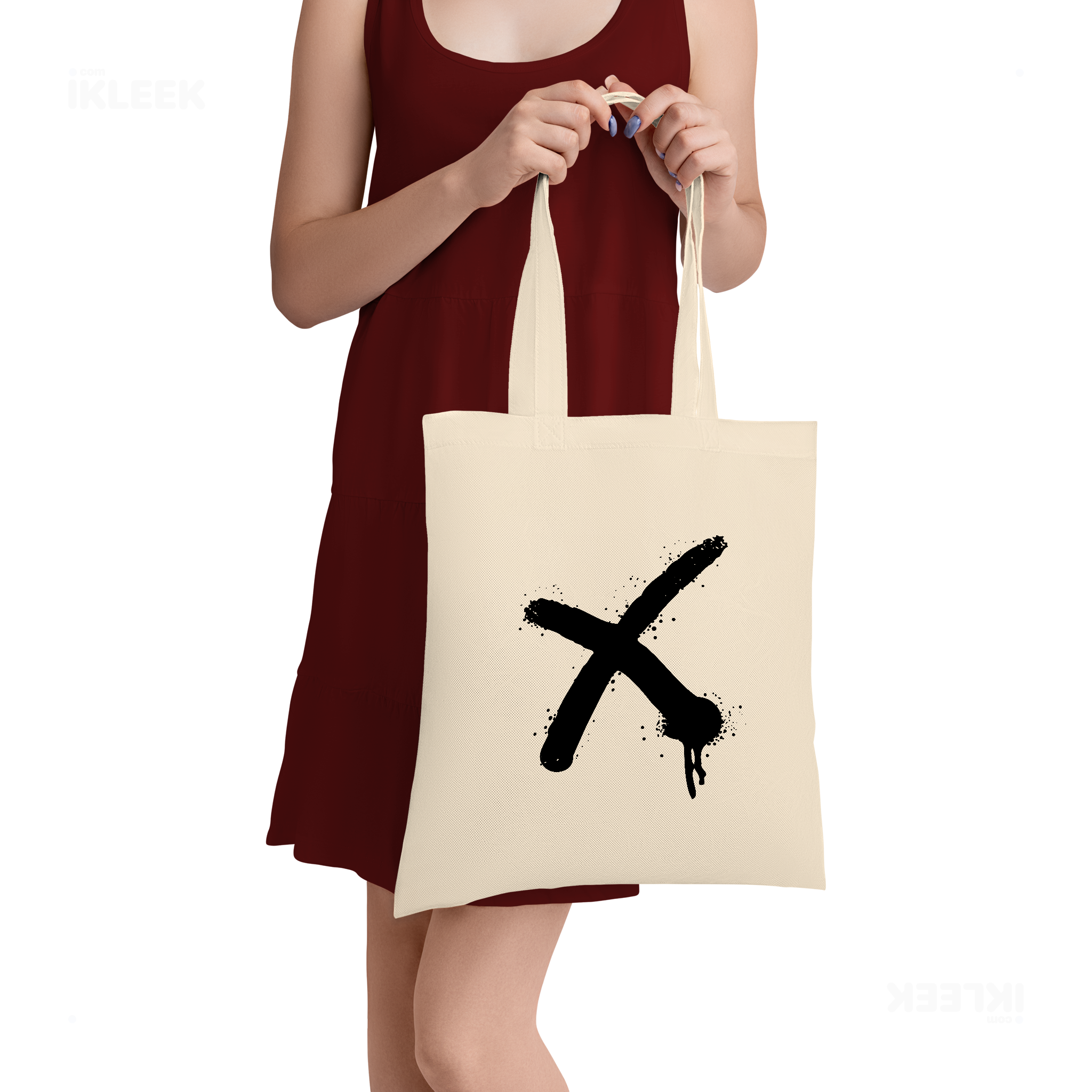 CrossMark Tote Bags 05 Natural