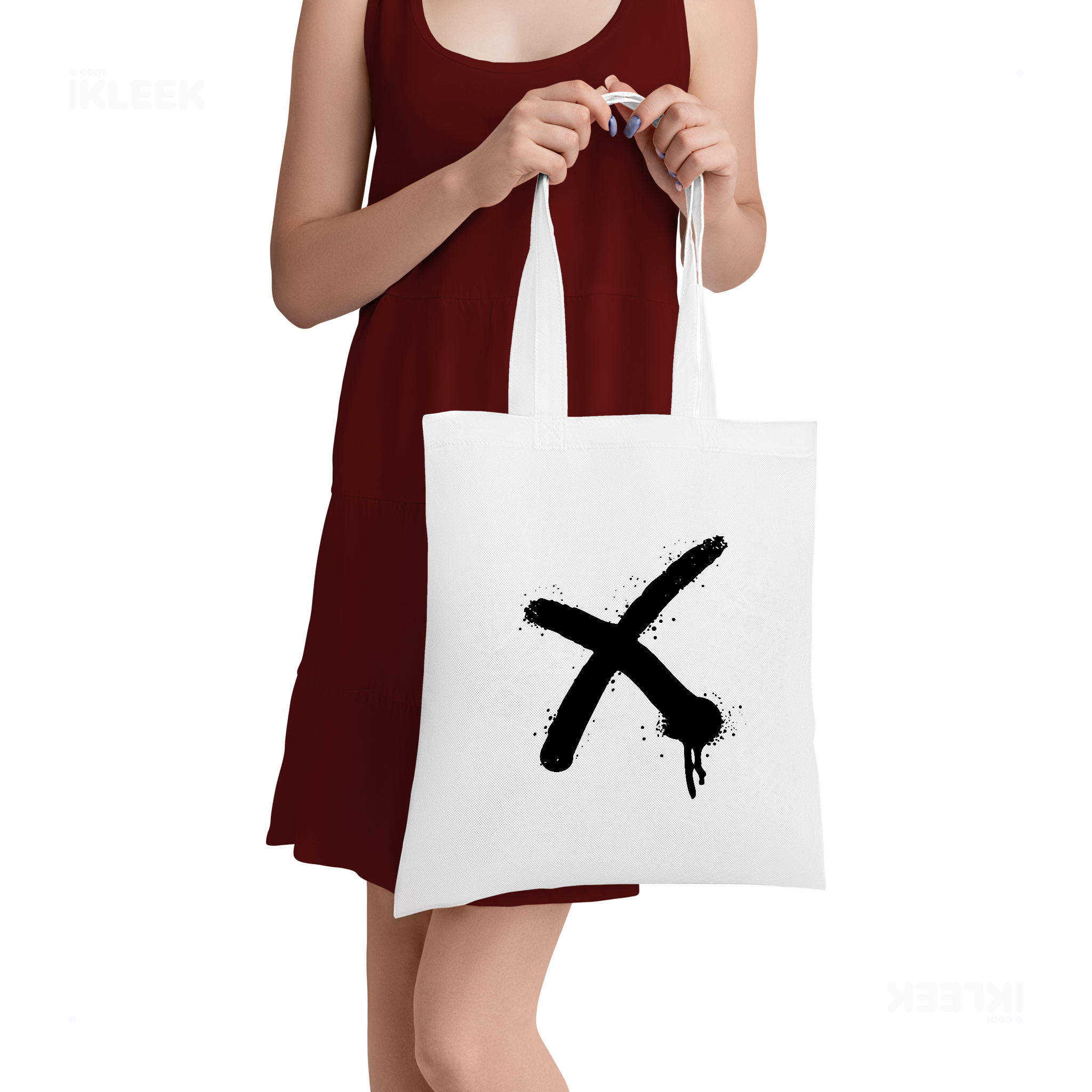 CrossMark Tote Bags 05 White