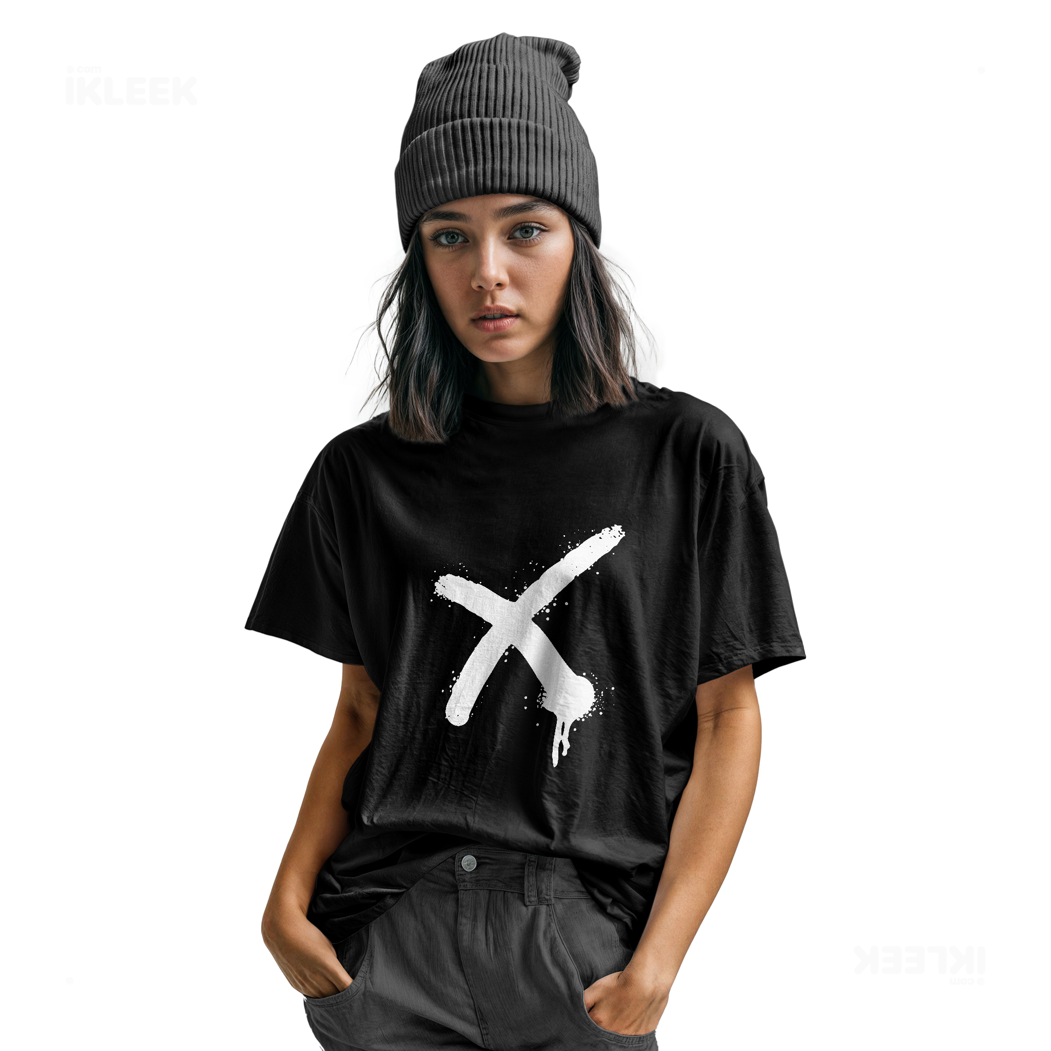 CrossMark Youth T Shirt 04 Black