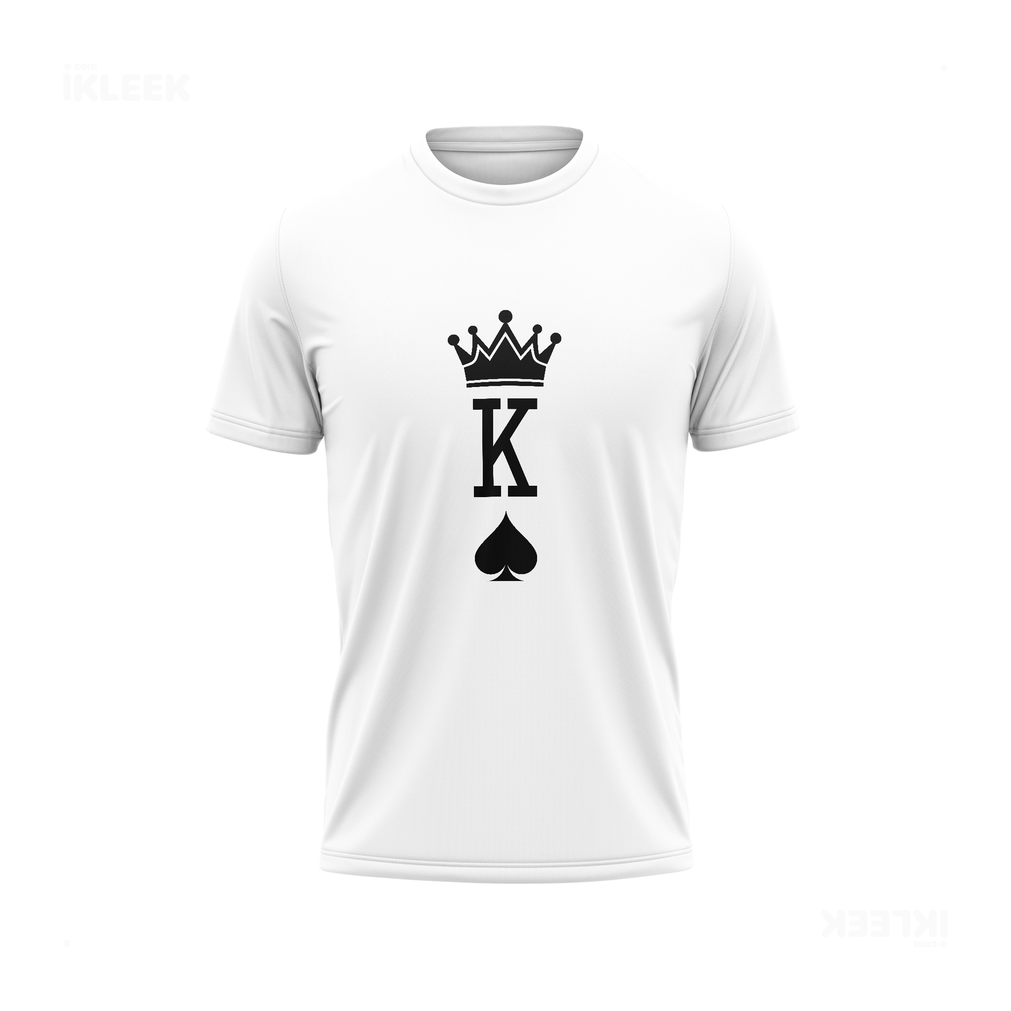 KingOfSpades Adult T Shirt 01 White