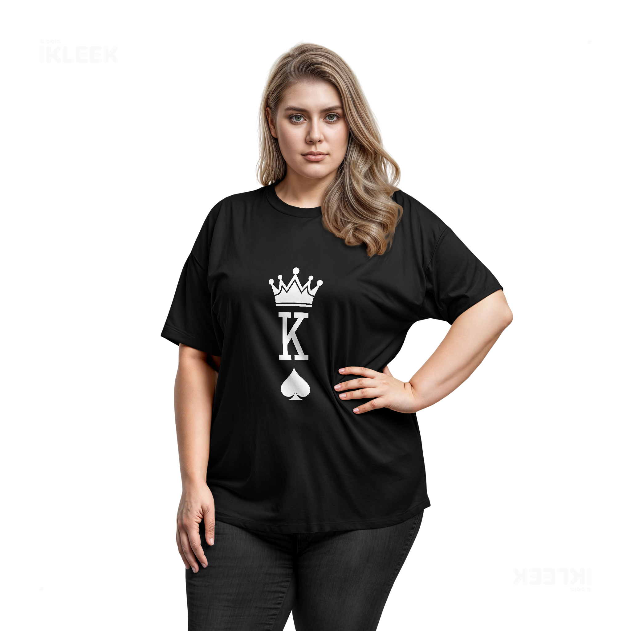 KingOfSpades Adult T Shirt 03 Black
