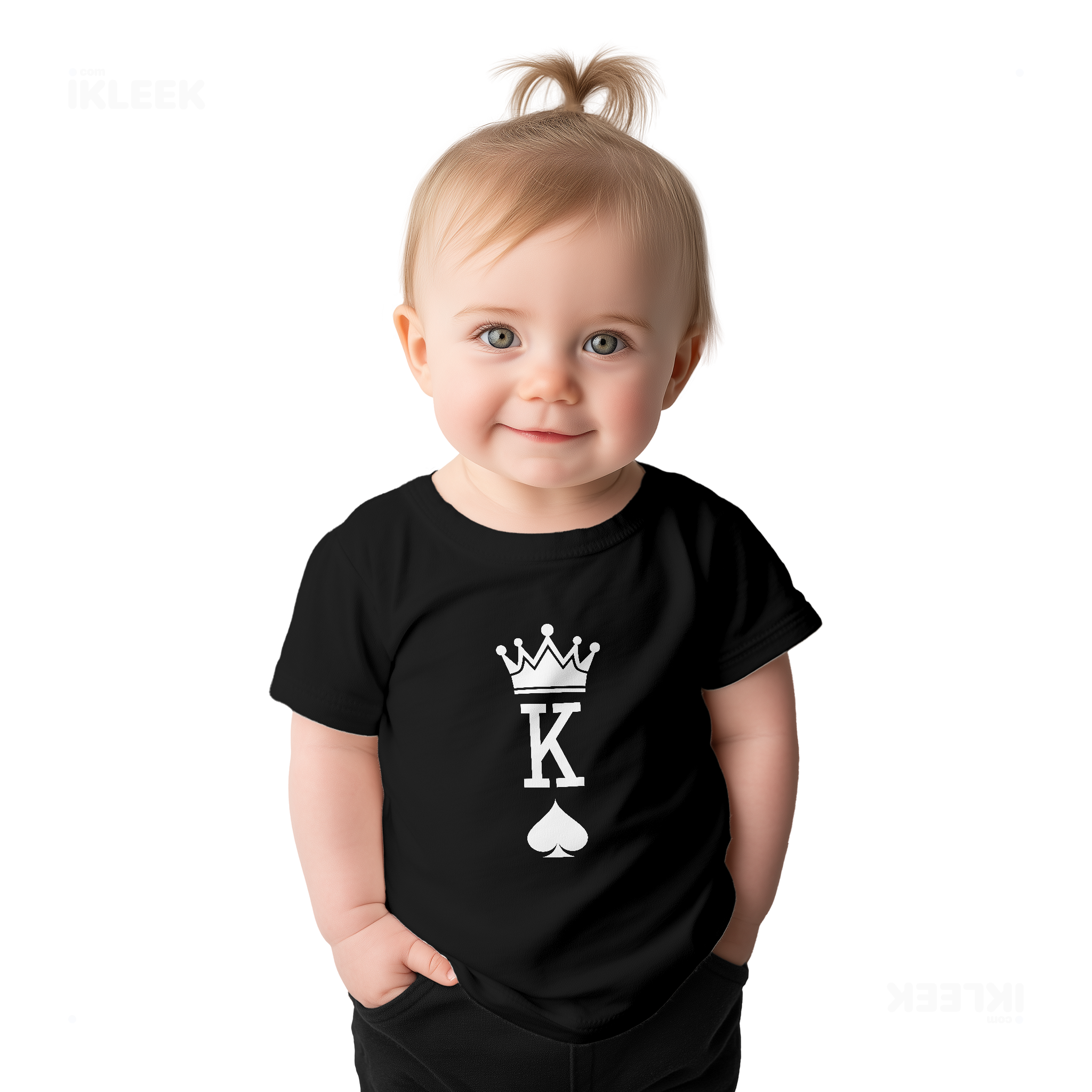 KingOfSpades Baby T Shirt 02 Black