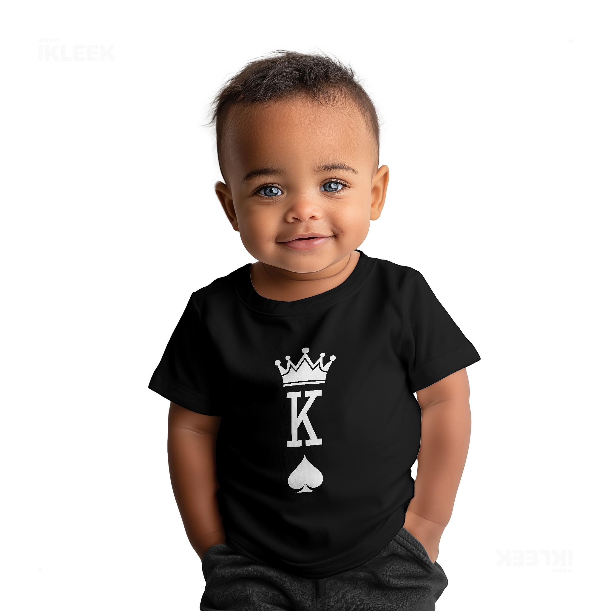 KingOfSpades Baby T Shirt 05 Black