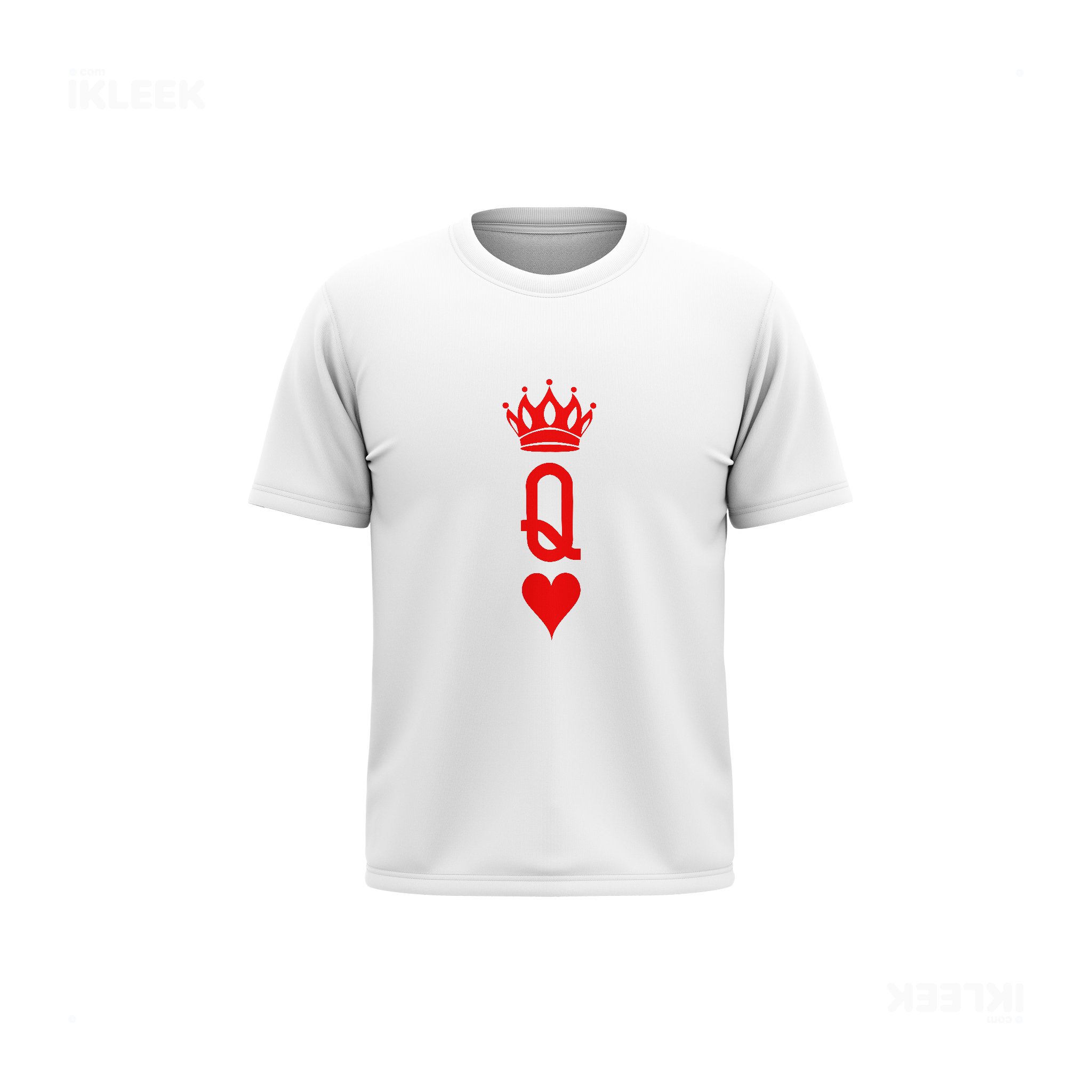 KingOfSpades Couple T Shirt 03 White