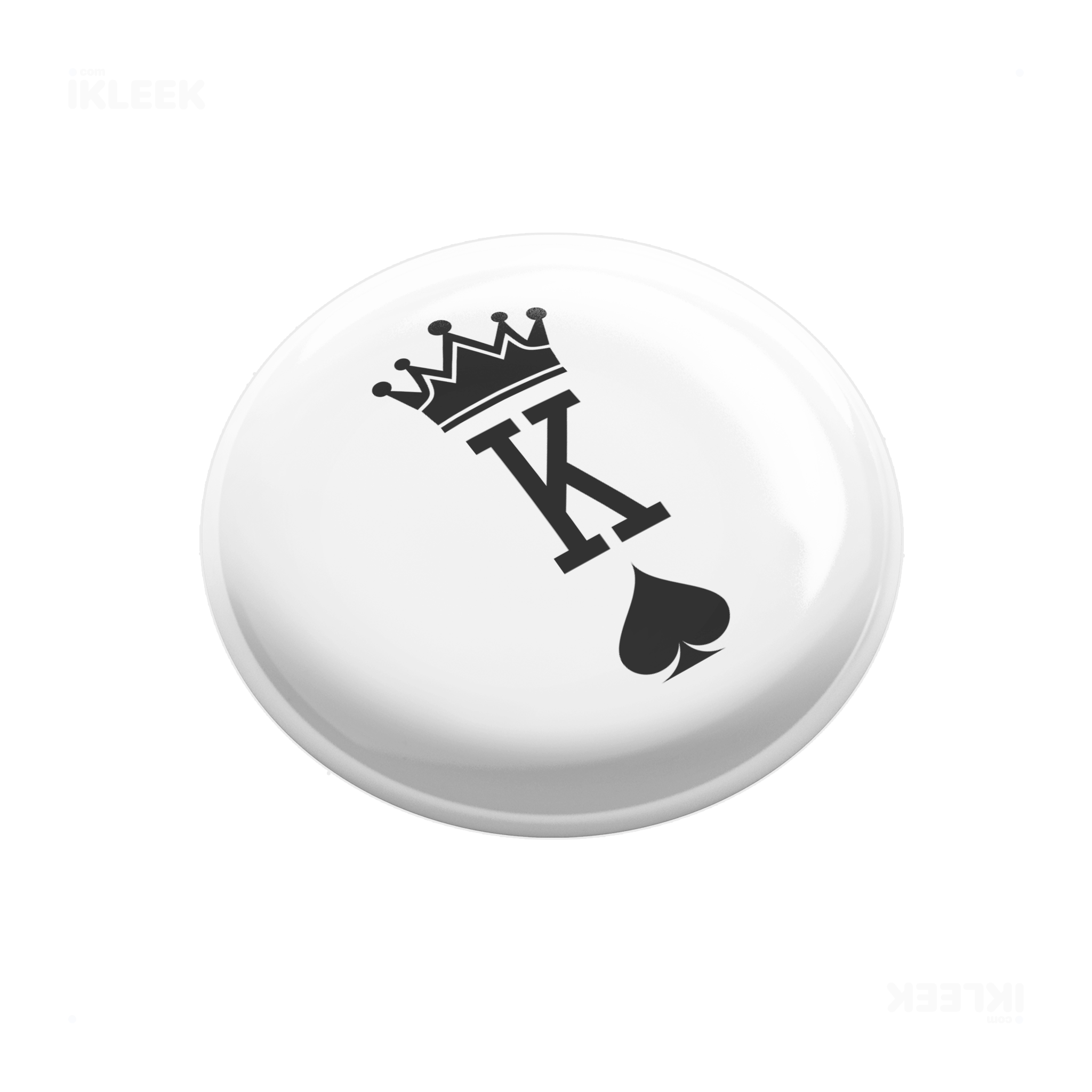 KingOfSpades Pin Buttons 03 Round