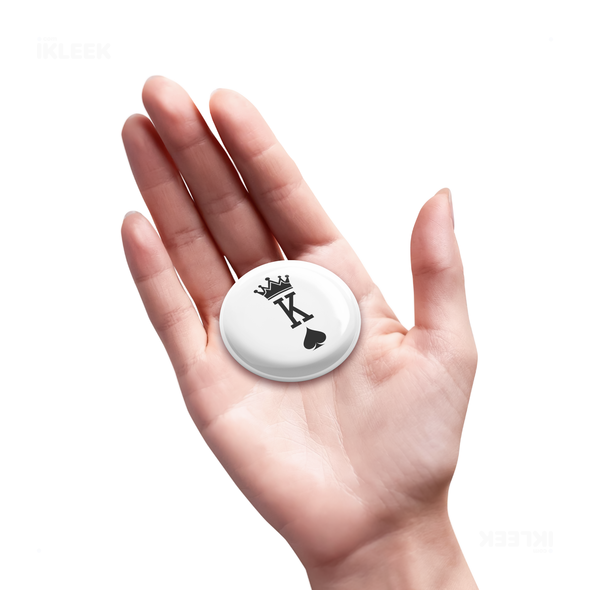 KingOfSpades Pin Buttons 04 Round
