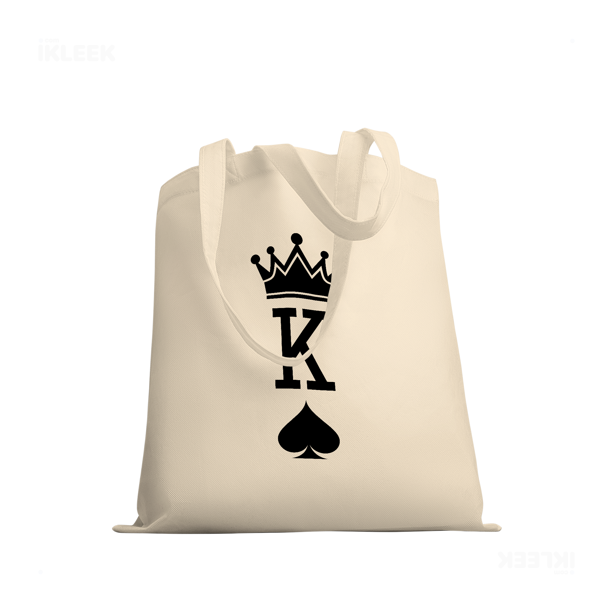 KingOfSpades Tote Bags 03 Natural
