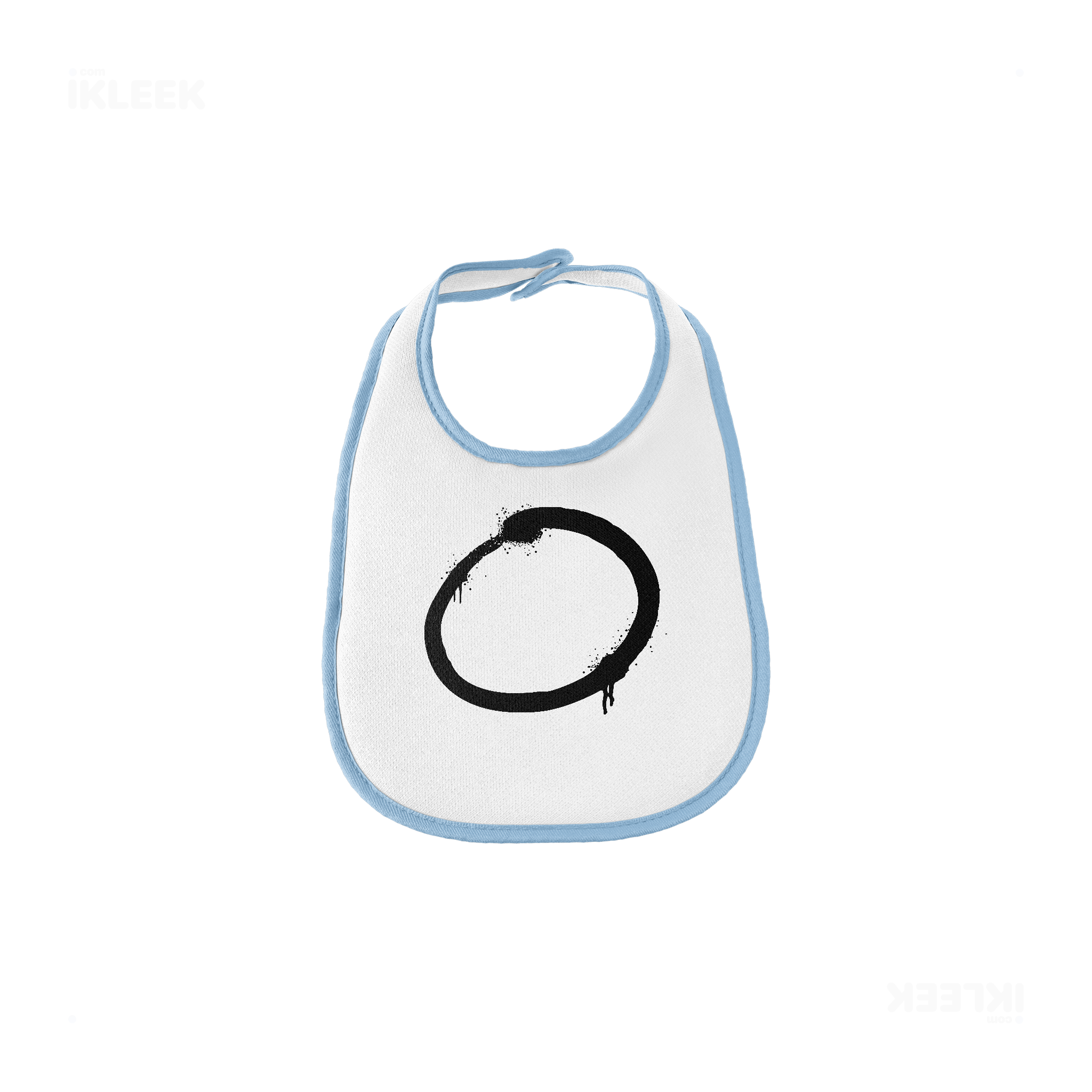 OpenCircle Baby Bibs 01 White Lightblue