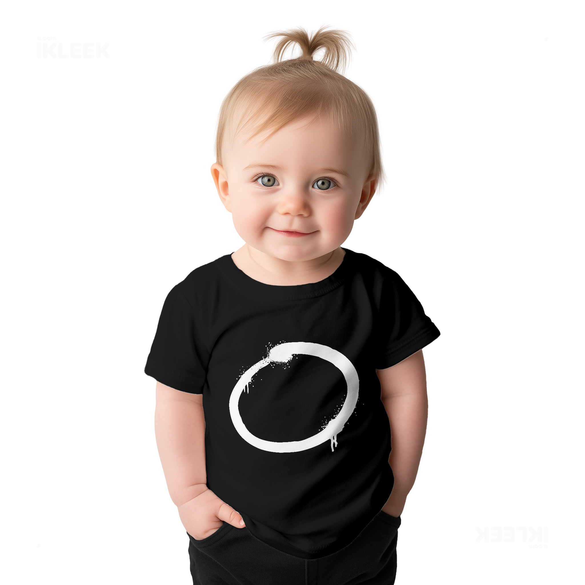 OpenCircle Baby T Shirt 02 Black