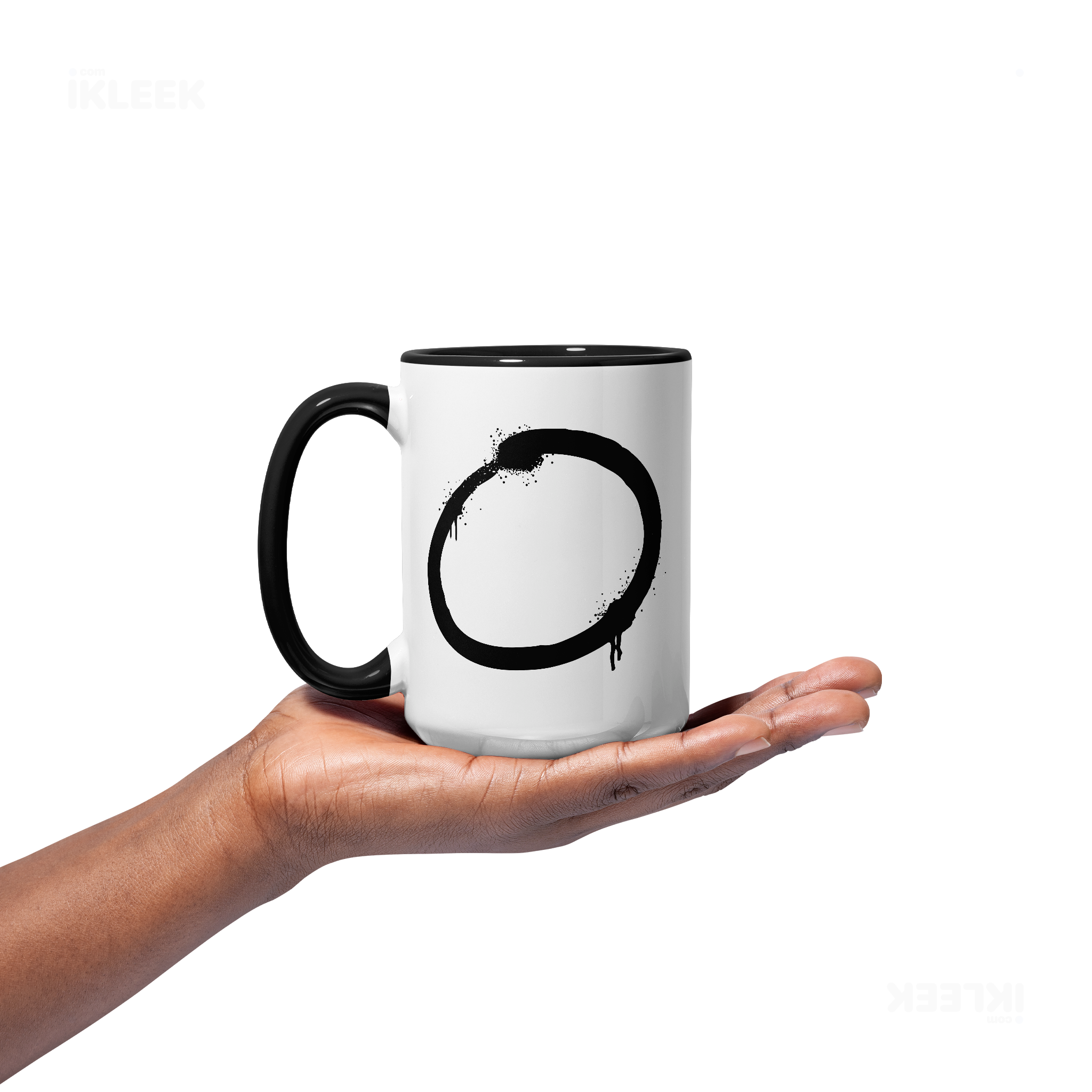 OpenCircle Ceramic Mug 03 White Black
