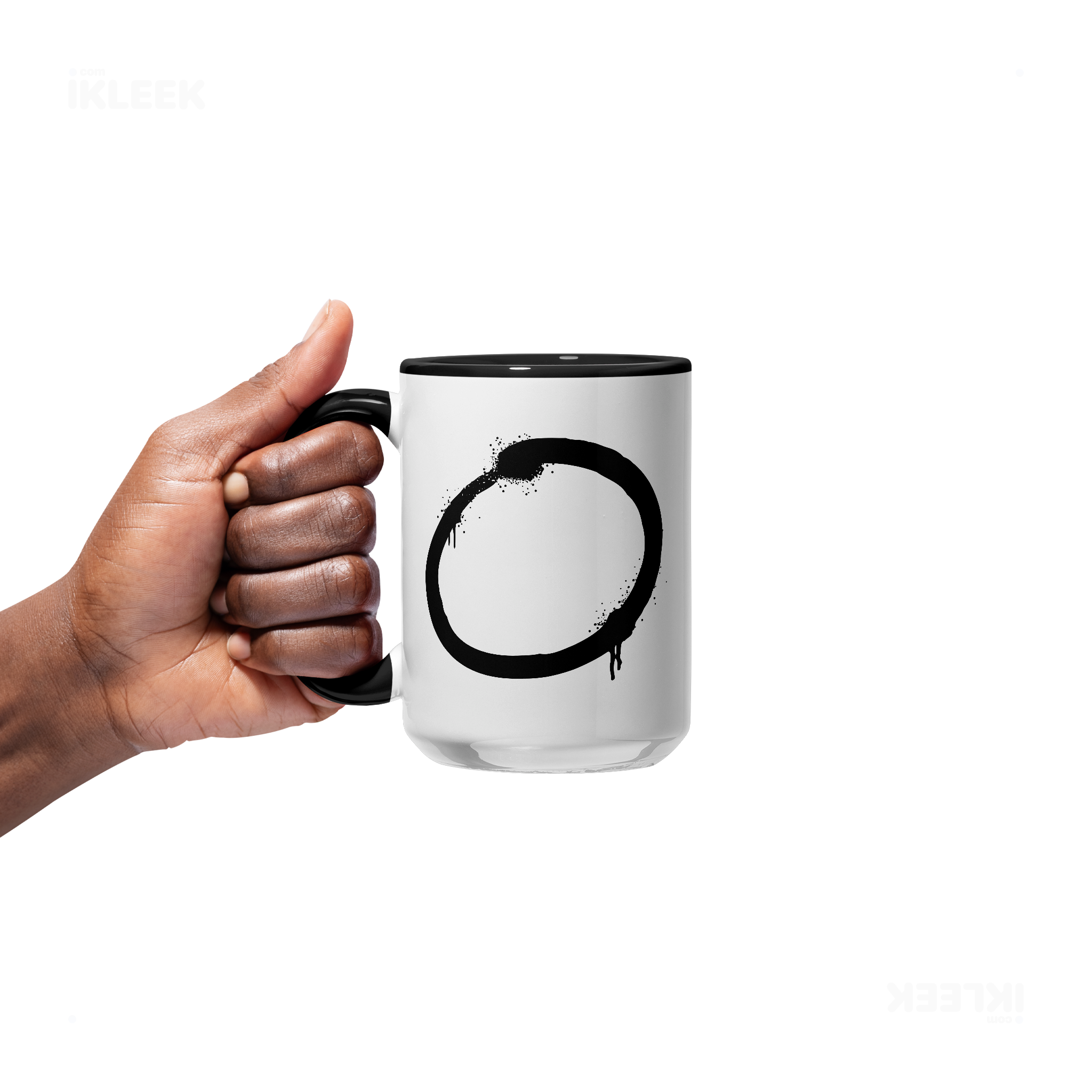 OpenCircle Ceramic Mug 05 White Black