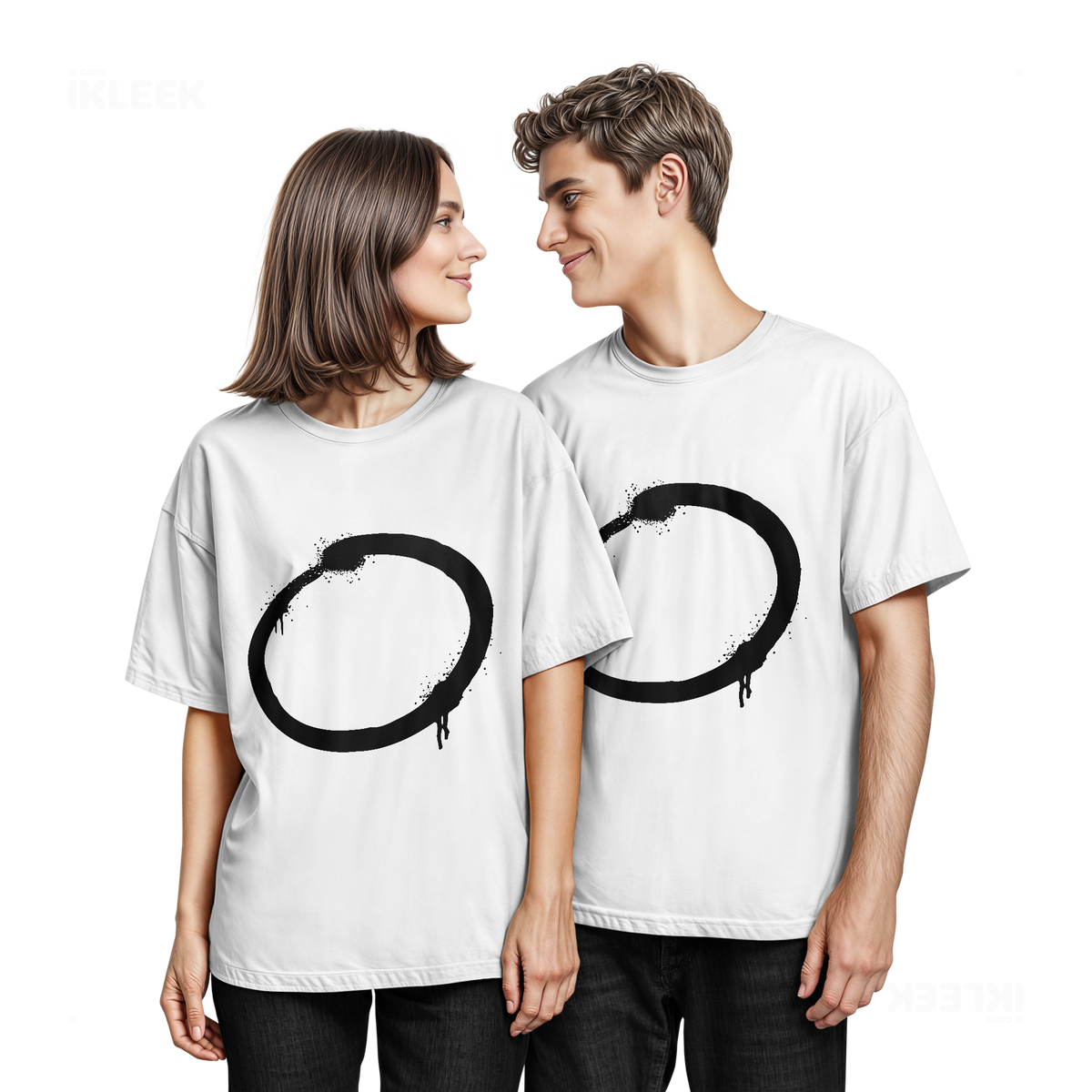OpenCircle Couple T Shirt 05 White