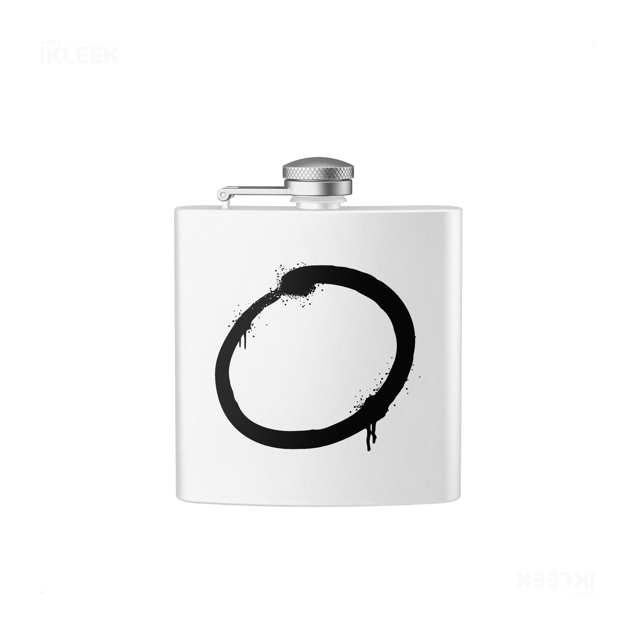 OpenCircle Hip Flasks 01 White