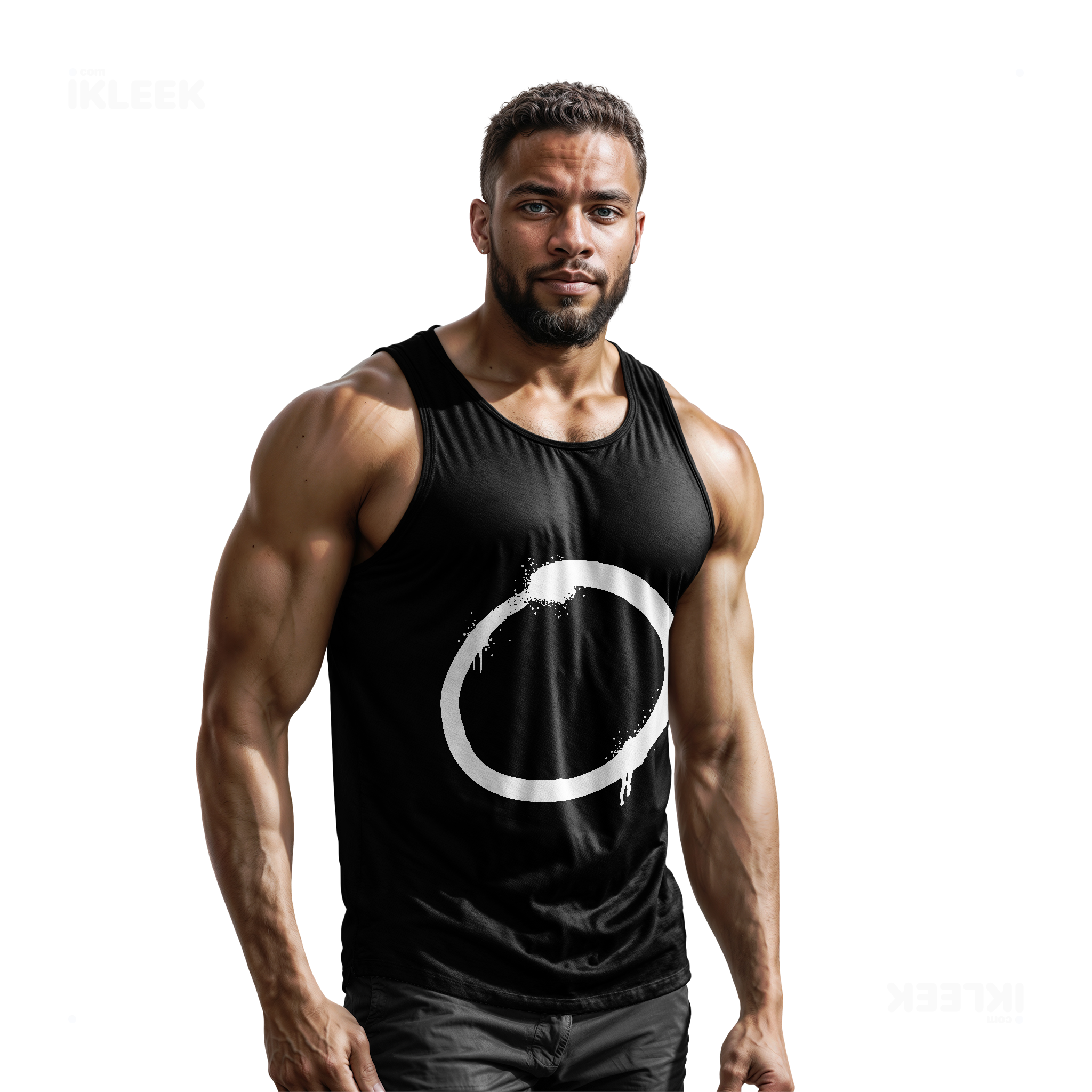 OpenCircle Tank Tops 02 Black