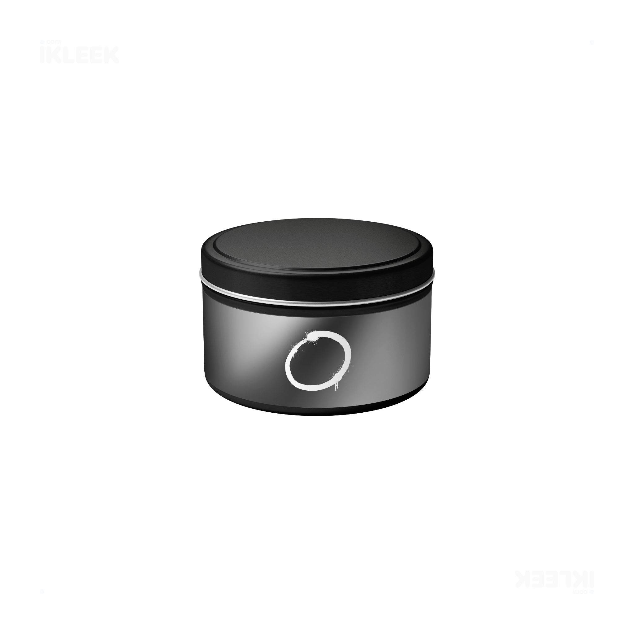 OpenCircle Tin Candle 04 Black