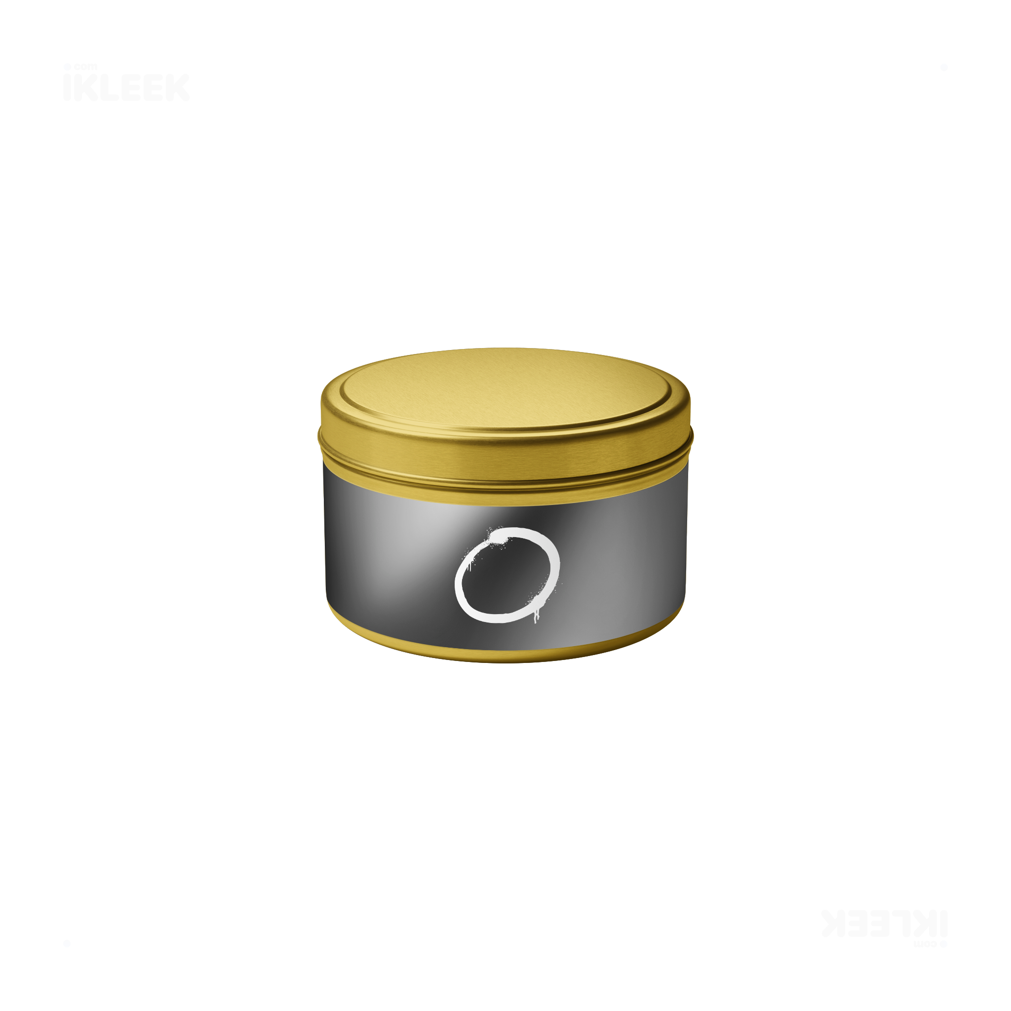OpenCircle Tin Candle 04 Gold