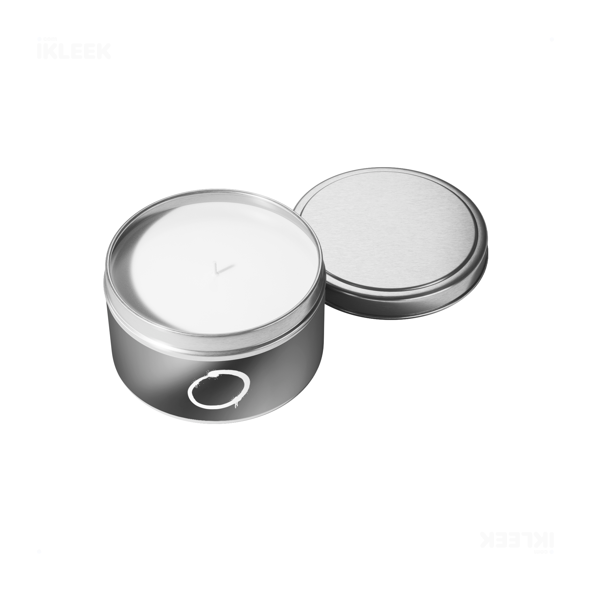 OpenCircle Tin Candle 05 Silver