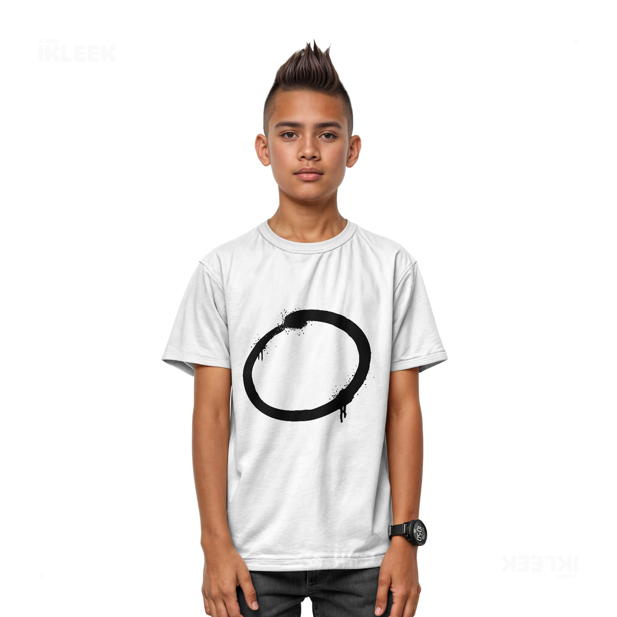 OpenCircle Youth T Shirt 03 White