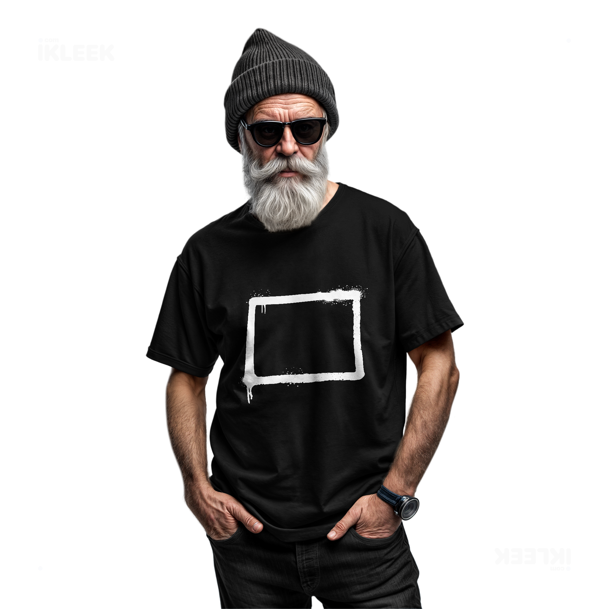 OpenSquare Adult T Shirt 06 Black