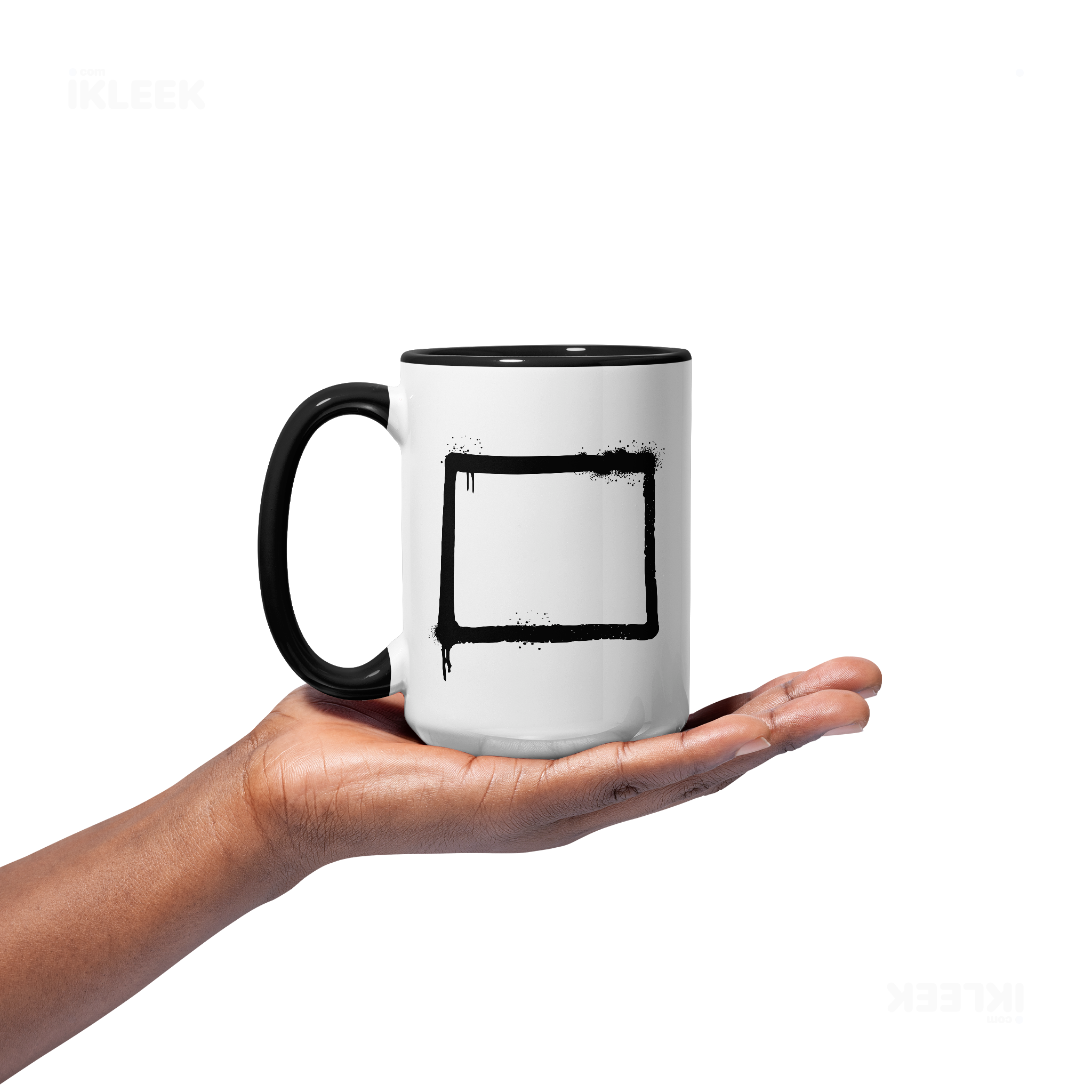 OpenSquare Ceramic Mug 03 White Black