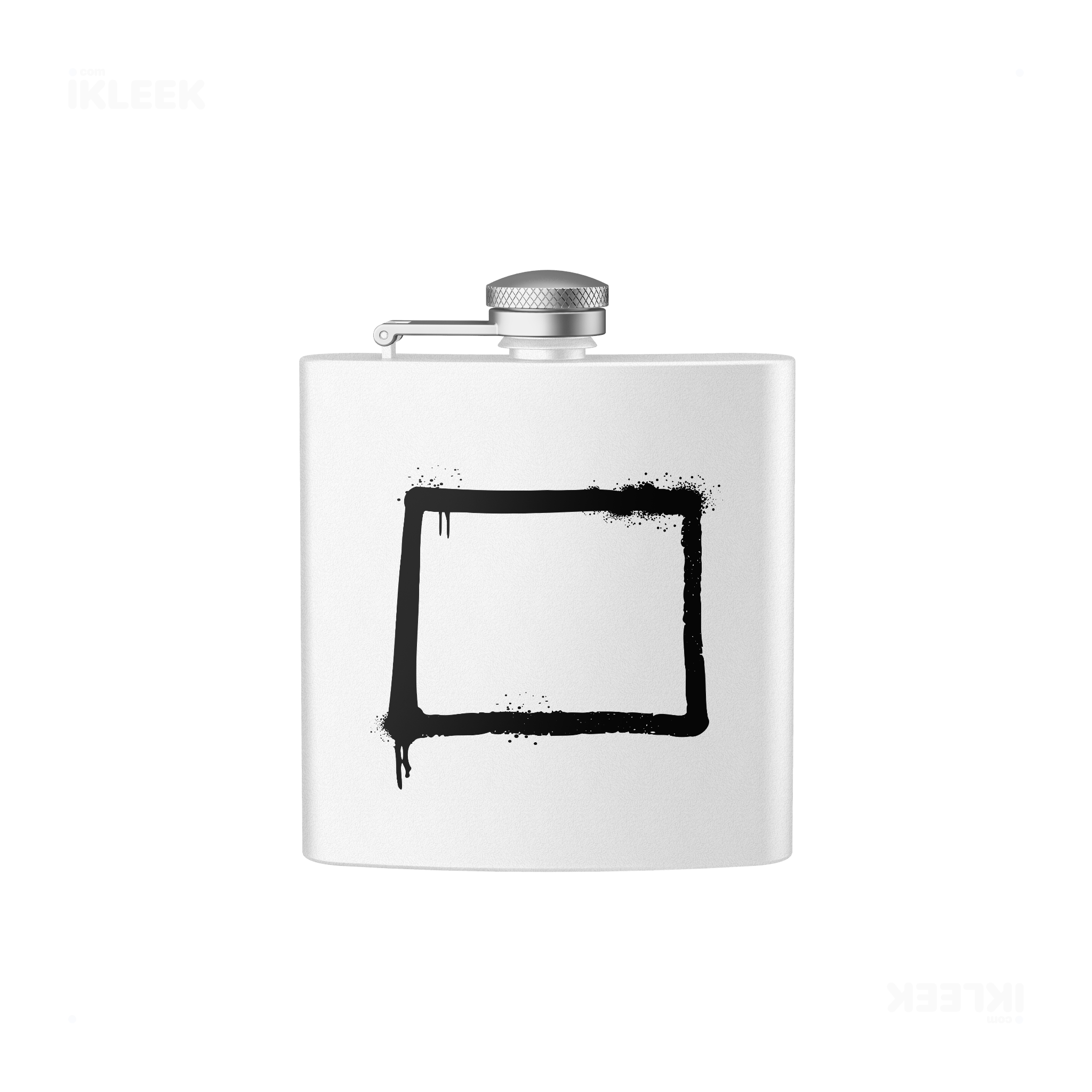 OpenSquare Hip Flasks 01 White