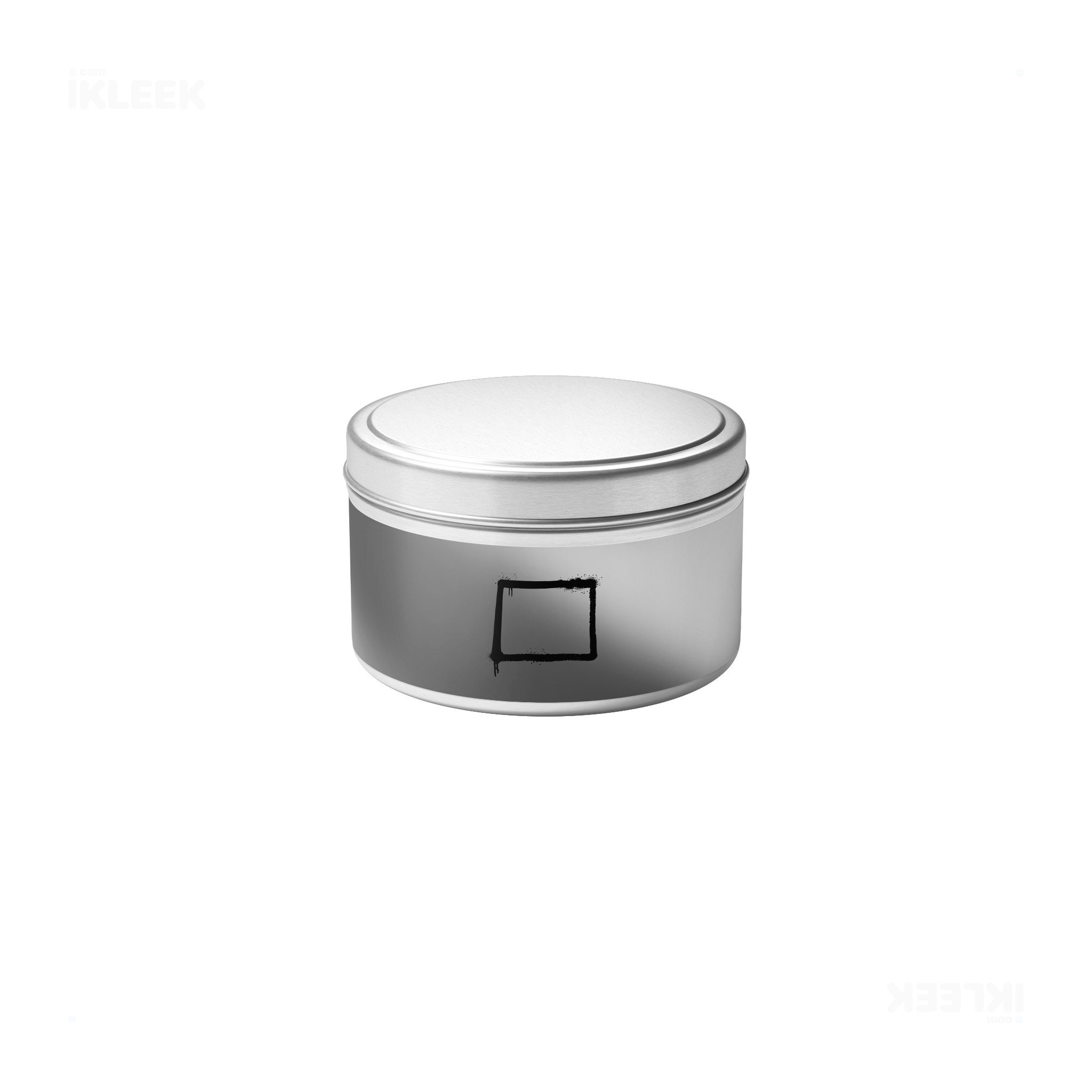 OpenSquare Tin Candle 04 Silver