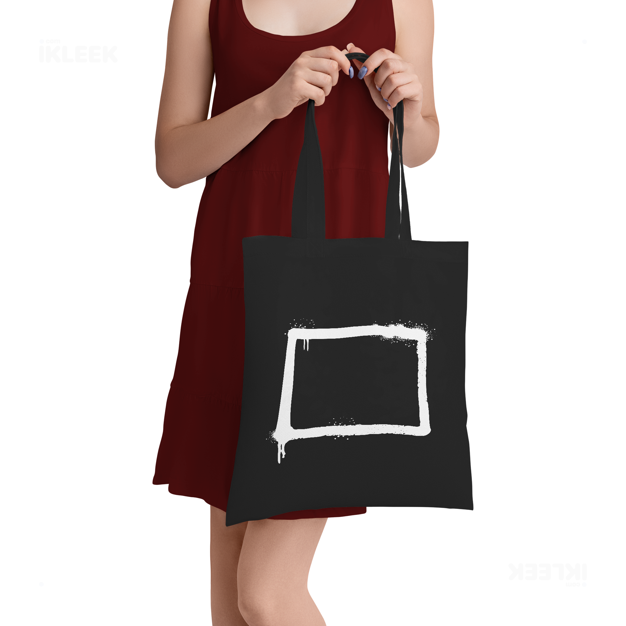 OpenSquare Tote Bags 05 Black