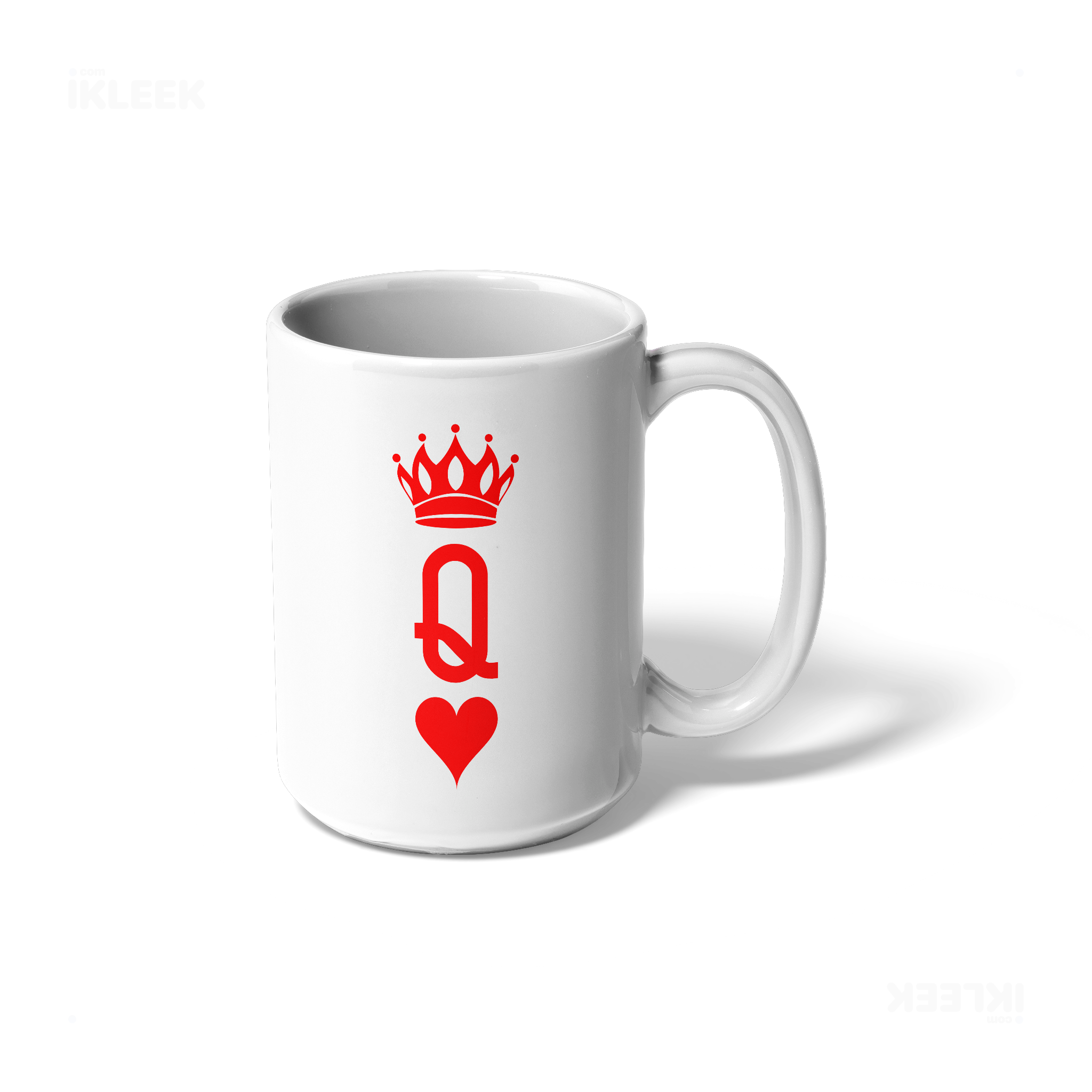 QueenOfHearts Ceramic Mug 01 White