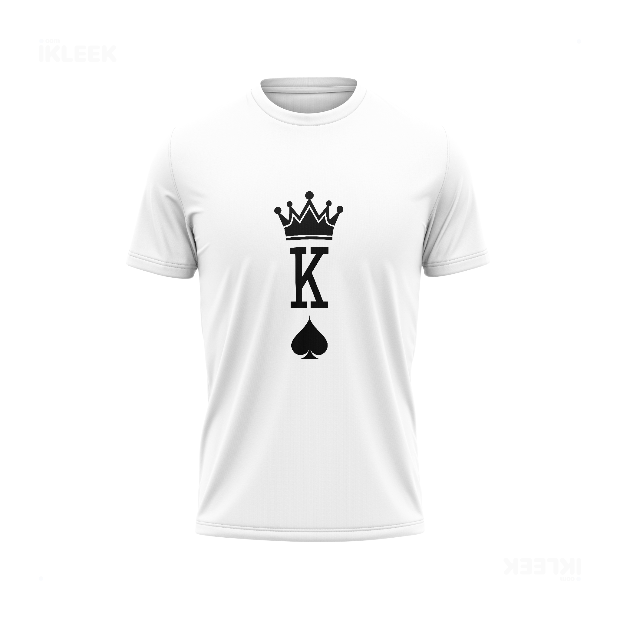 QueenOfHearts Couple T Shirt 04 White
